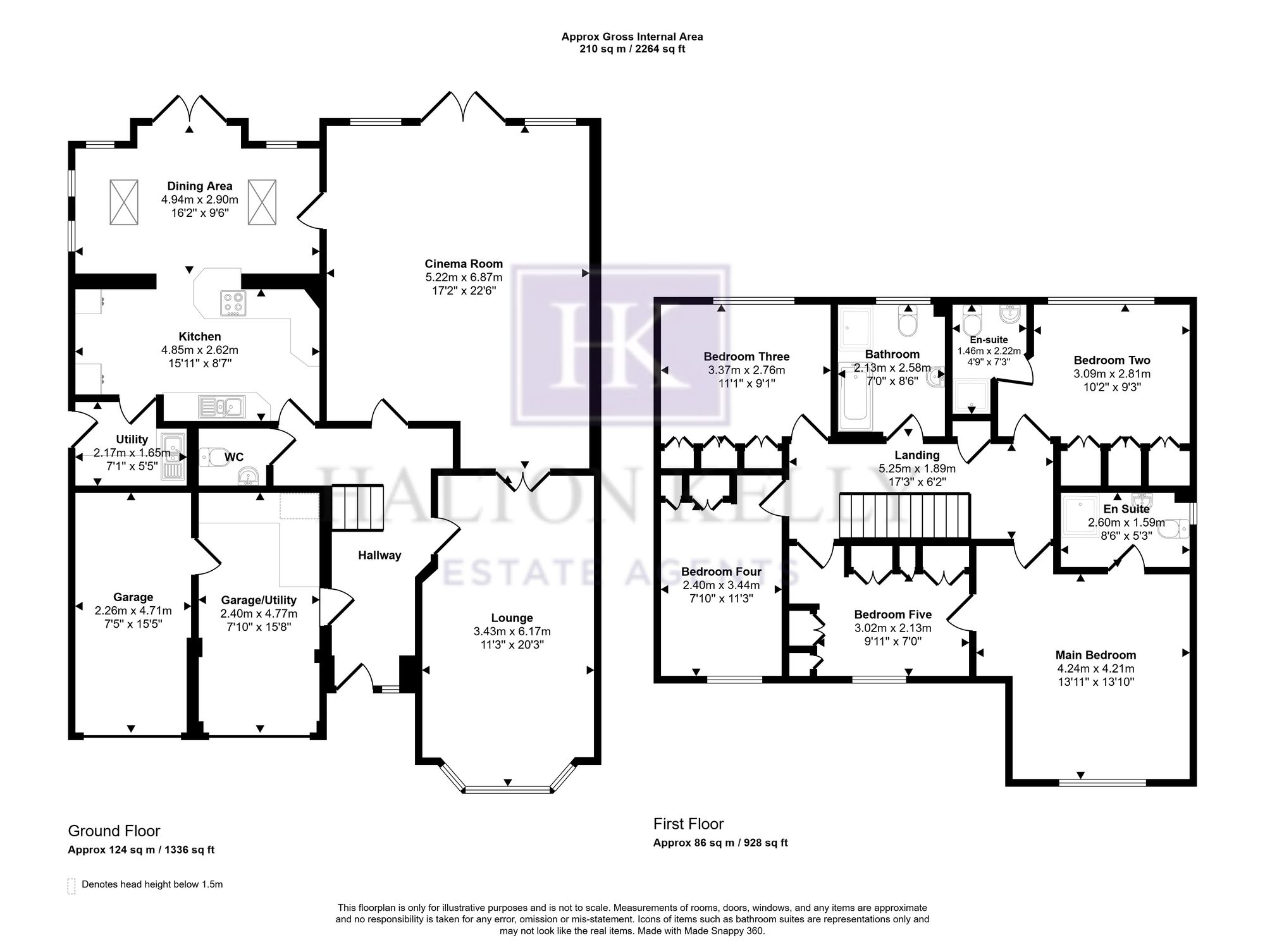 15 Colorado Close, Warrington floorplan