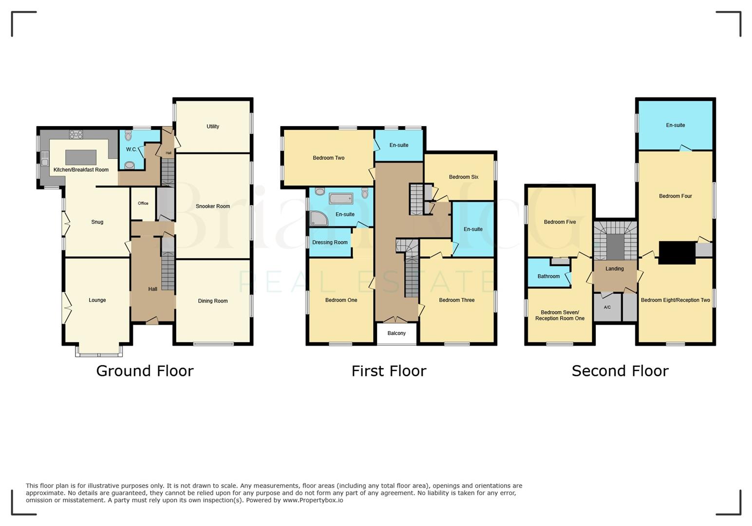Bryn Aber House, Llanfair Road, Abergele floorplan