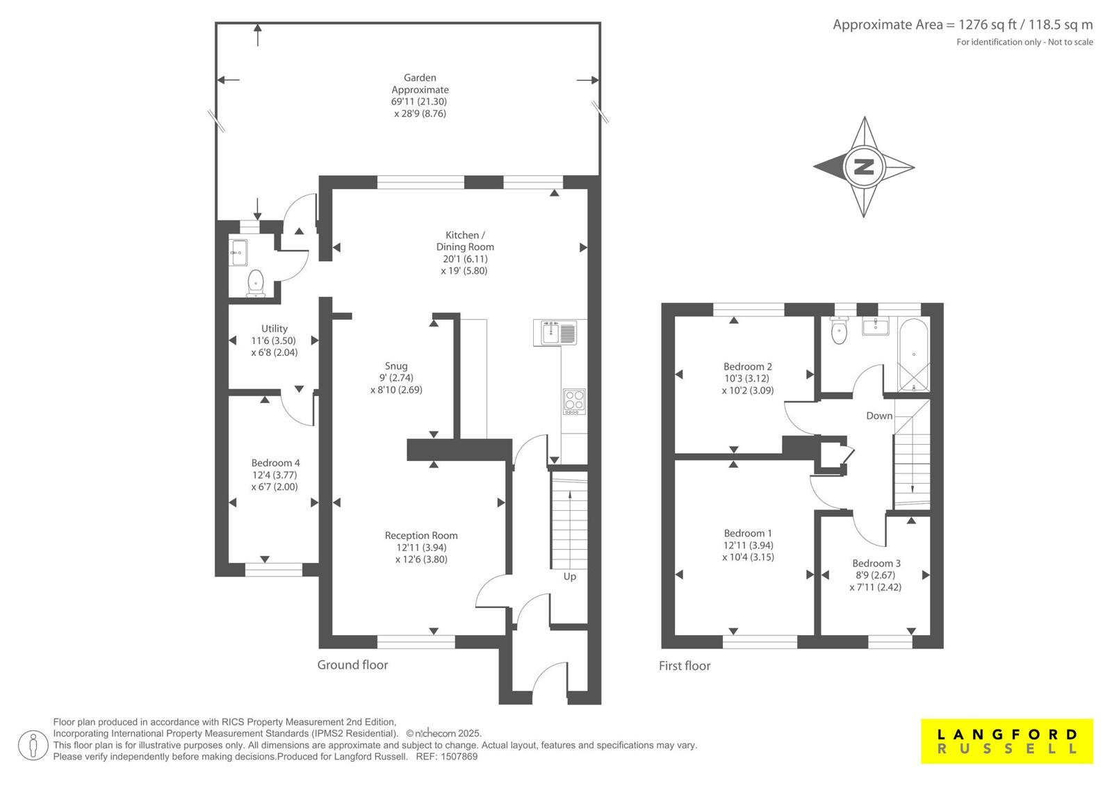 145, Cloonmore Avenue, Orpington floorplan