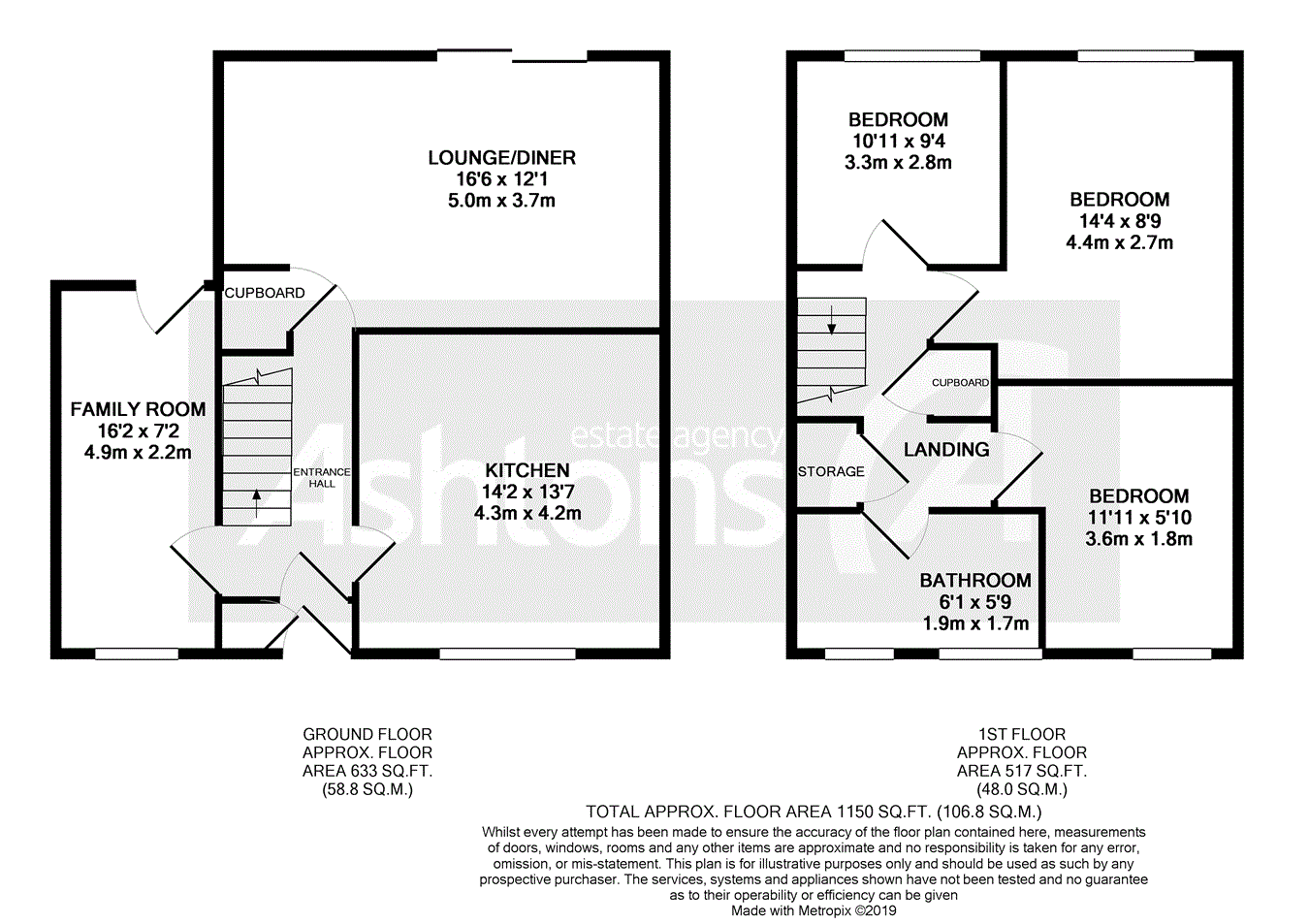 3 Bedrooms End terrace house for sale in Bagnall Close, Great Sankey, Warrington WA5