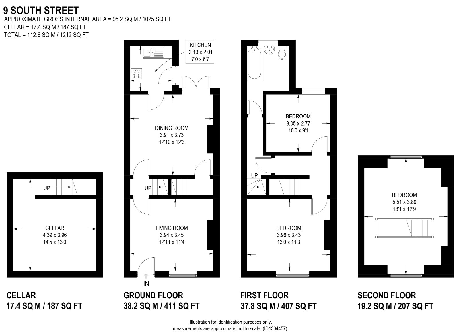 9, South Street, Rotherham floorplan