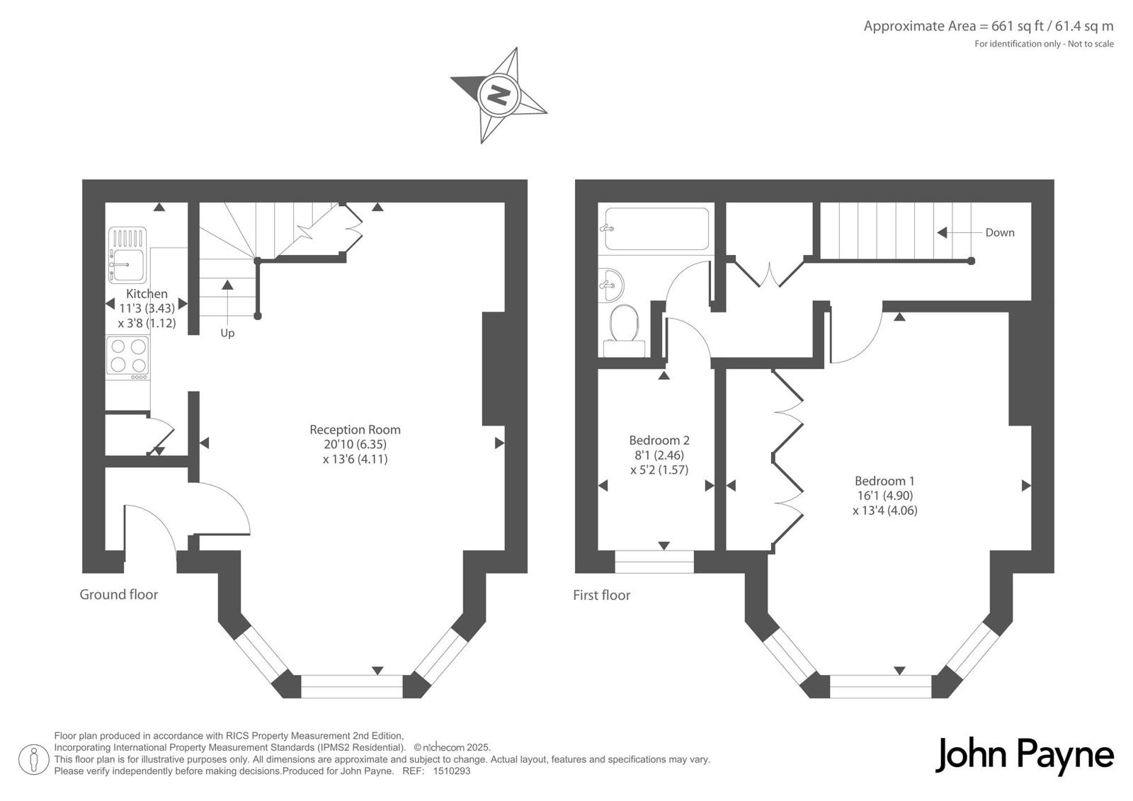 Flat 1, 35, Kidbrooke Park Road, London floorplan