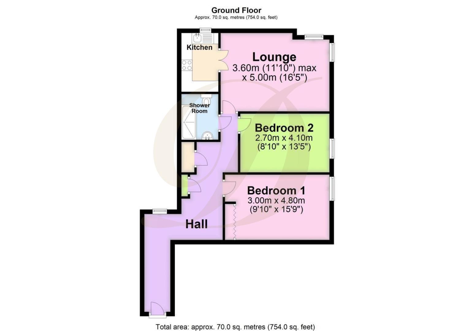 Apt 26, Henbury Court, 181 Kiln Lane, St. Helens floorplan