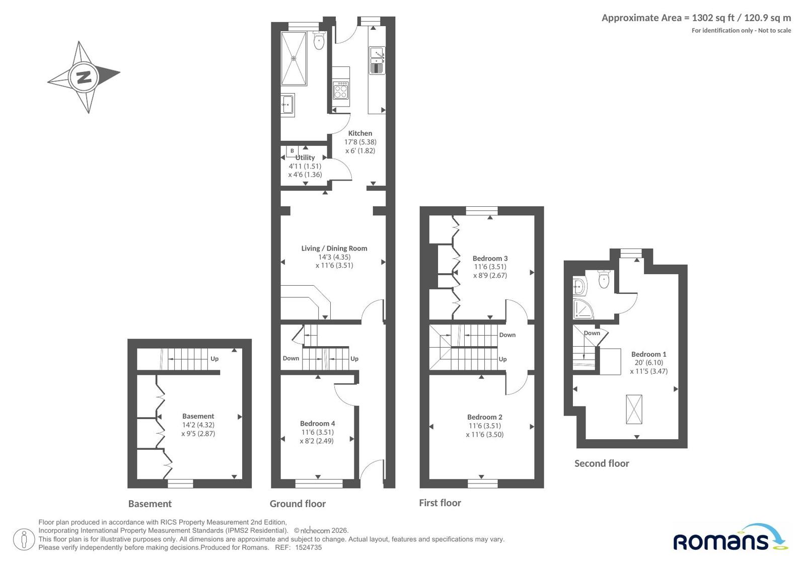 4, Eldon Street, Berkshire floorplan