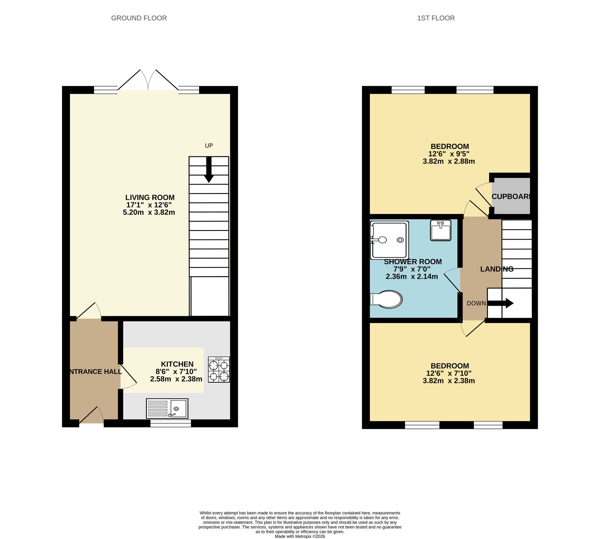 7 Eliot Court, York floorplan