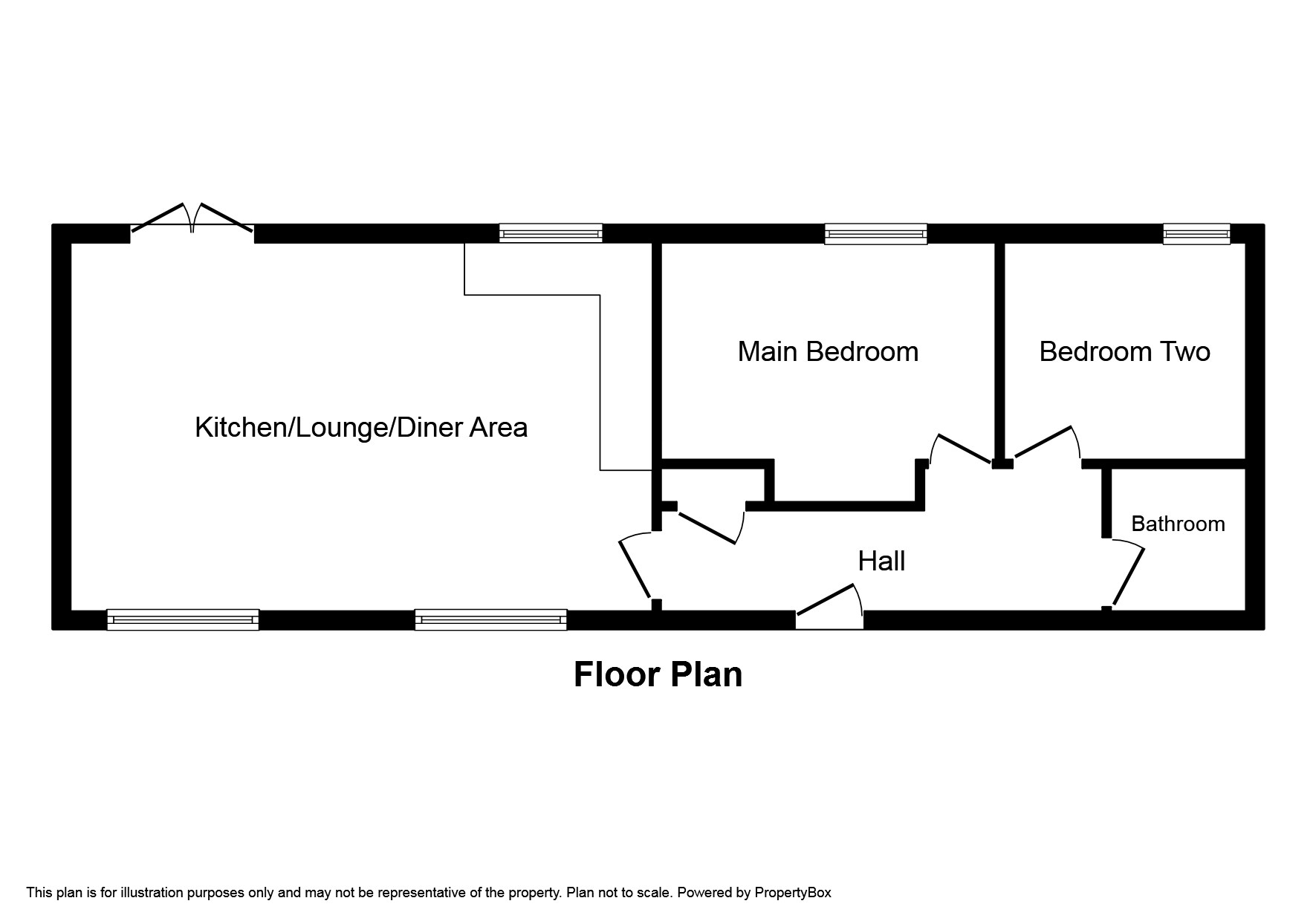 Hartford Hall Estate, Bedlington NE22, 2 bedroom flat for sale