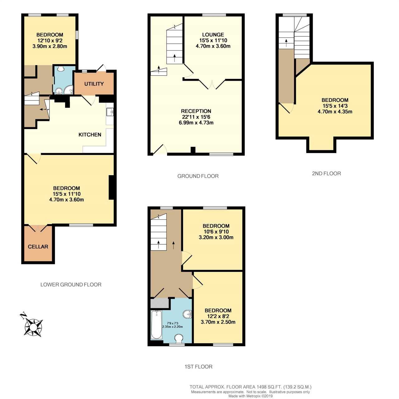 15, Harleyford Road, LONDON floorplan