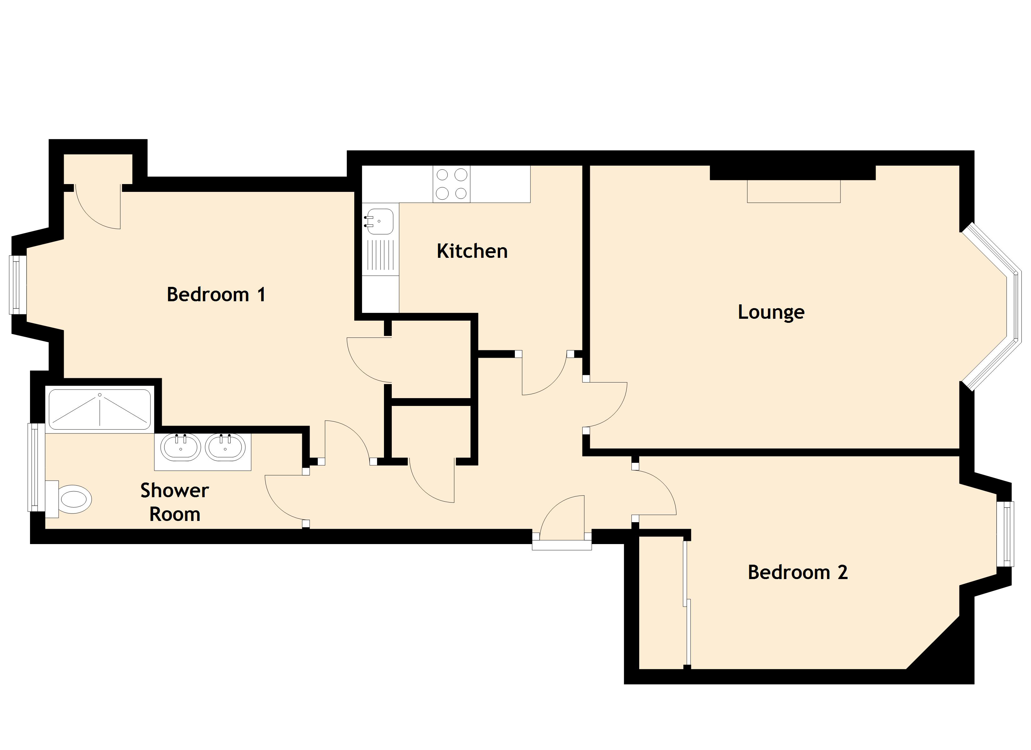 2 Bedrooms Flat for sale in East Claremont Street, New Town, Edinburgh EH7