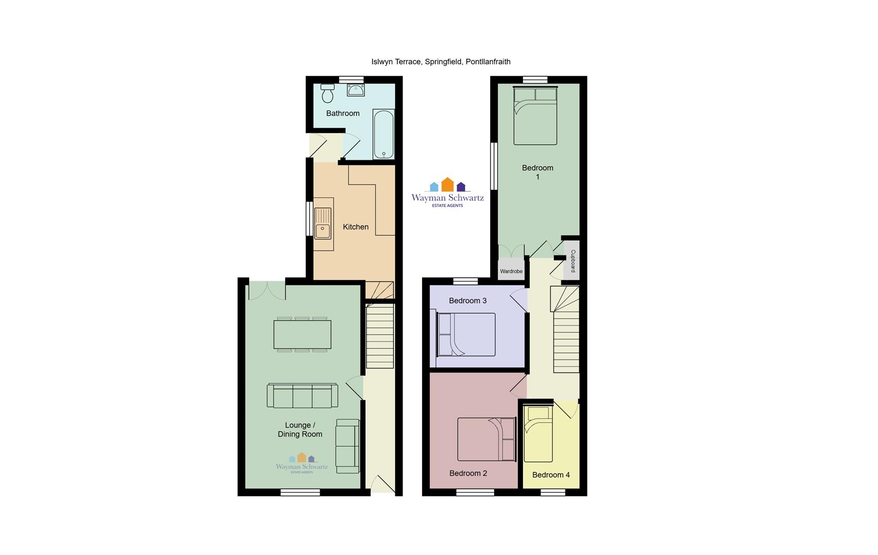 19, Islwyn Terrace, Blackwood floorplan