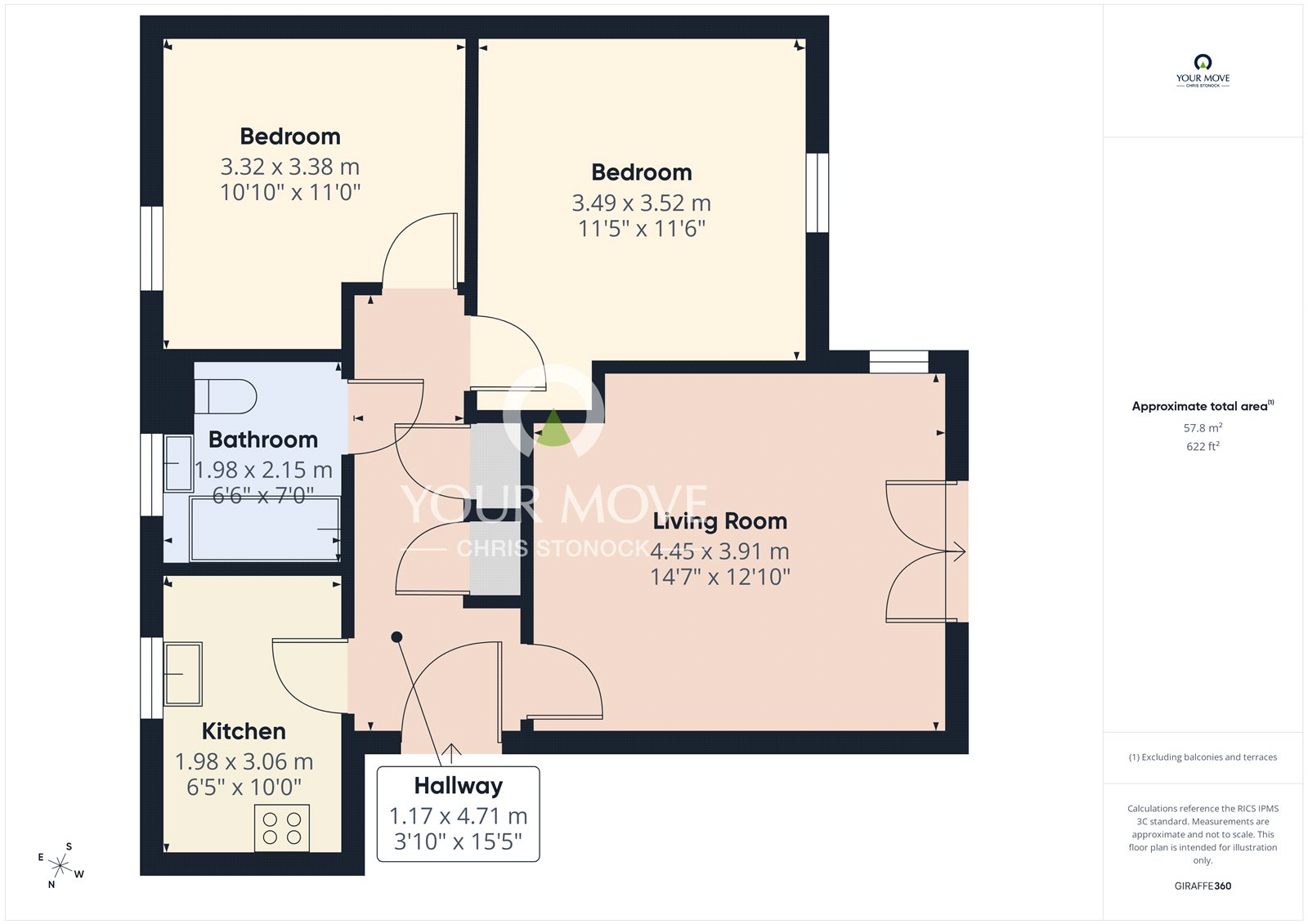 40, Sunnyway, Tyne and Wear floorplan