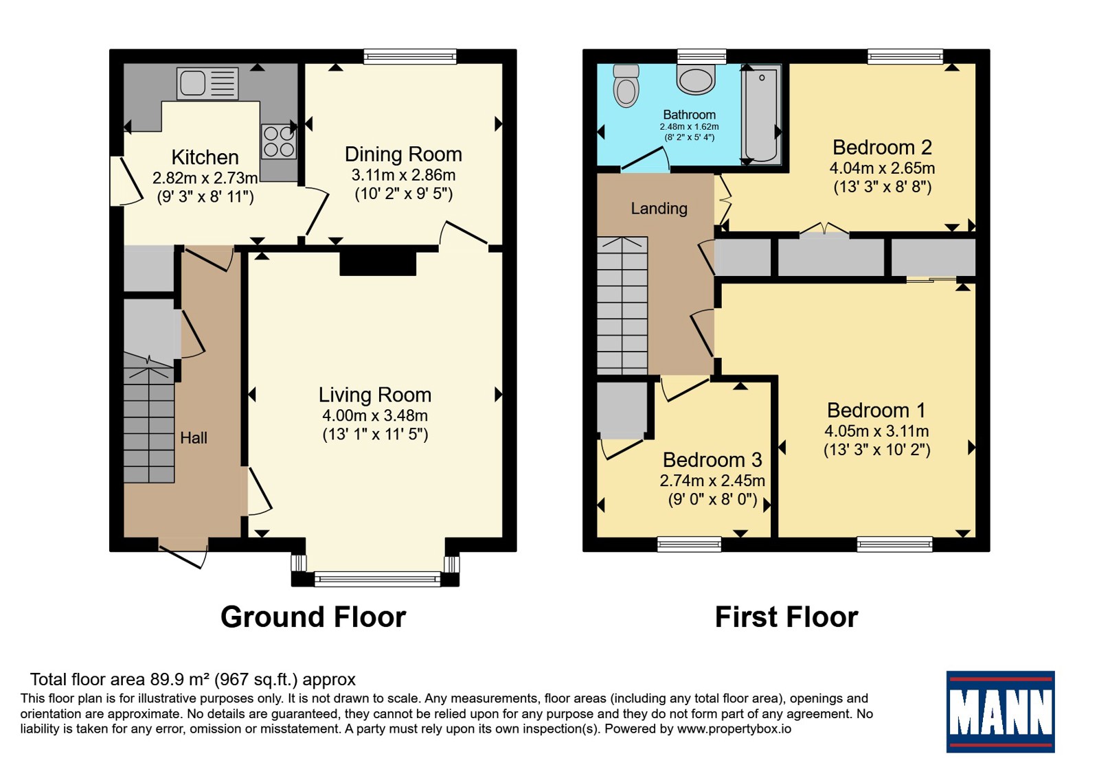 Landon Road, Hampshire floorplan