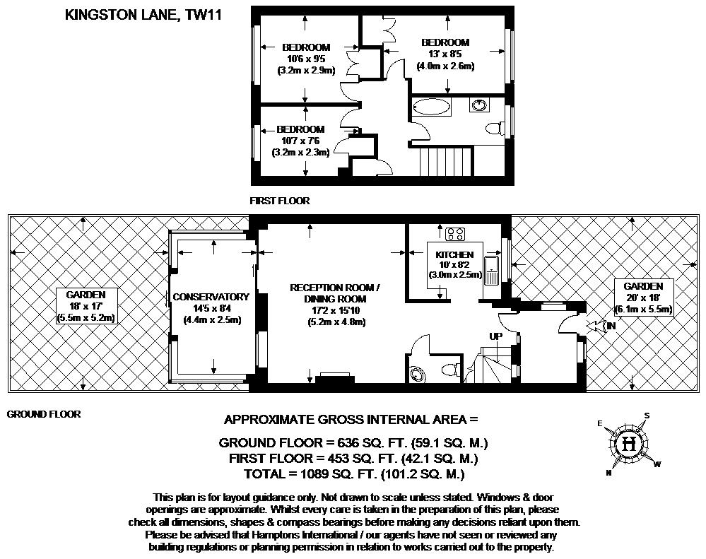 3 Bedrooms  to rent in Kingston Lane, Teddington TW11
