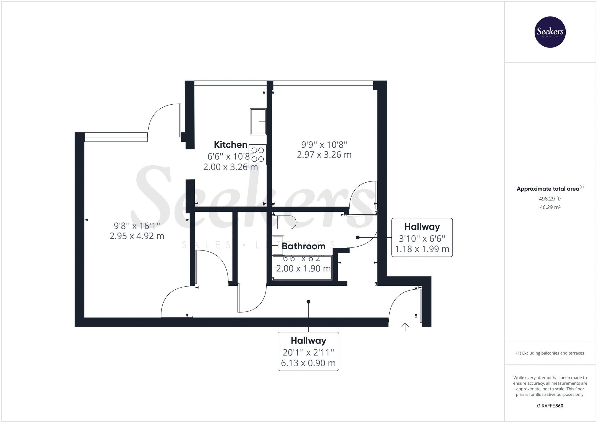12 Bychurch Place Waterloo Street, Maidstone floorplan