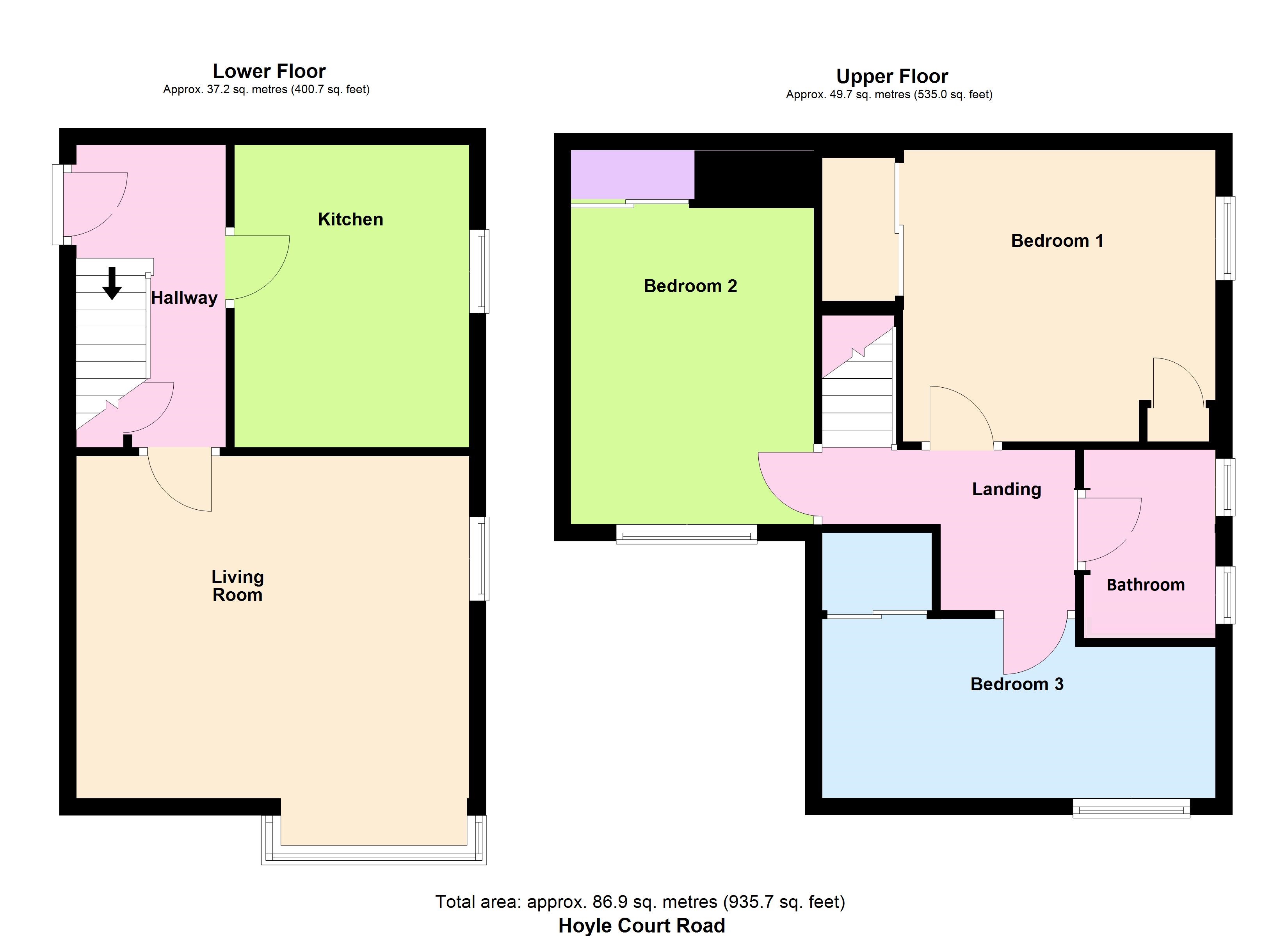 15, Hoyle Court Road, Shipley floorplan