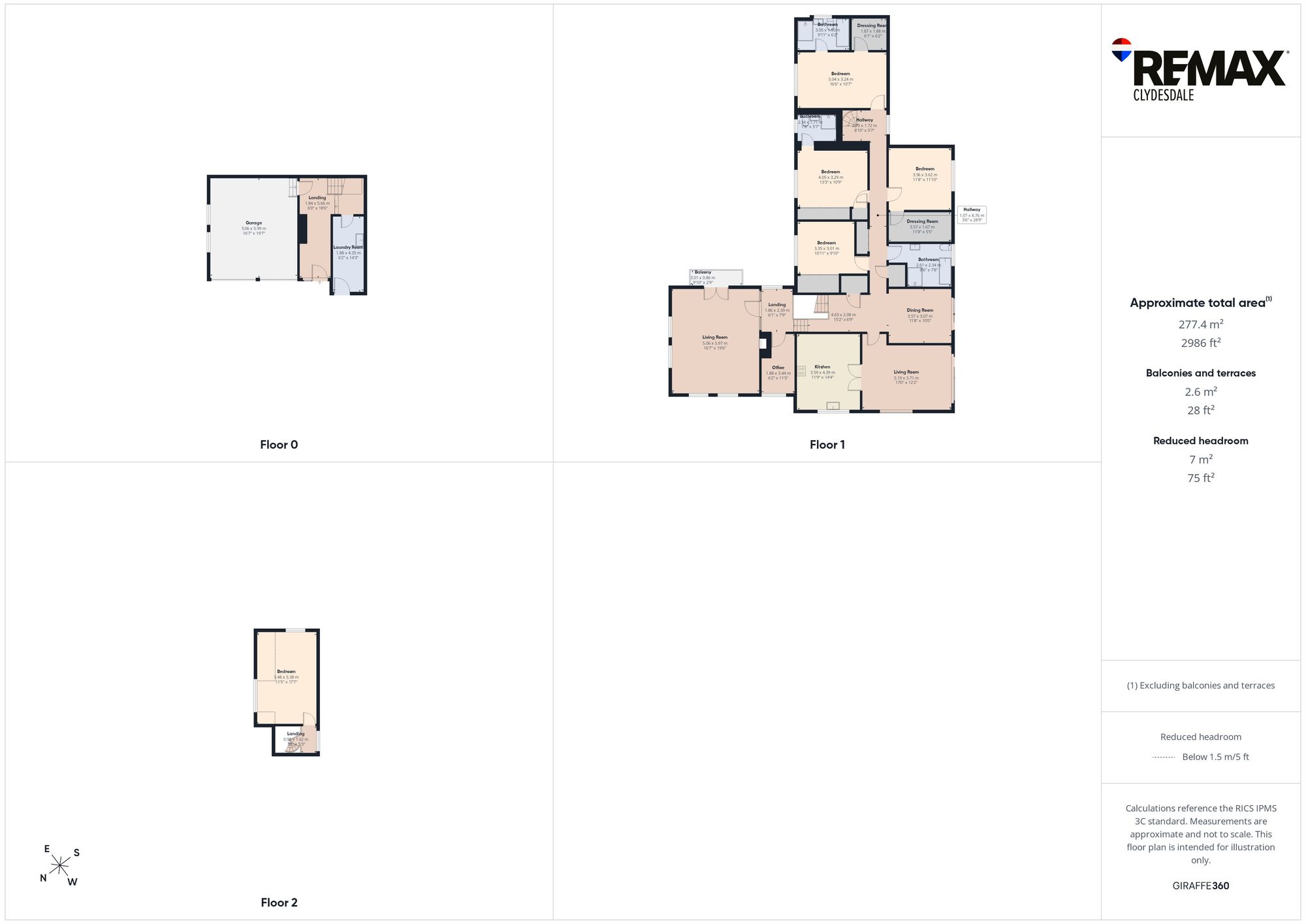 78, Lanark Road, Crossford, ML8 floorplan