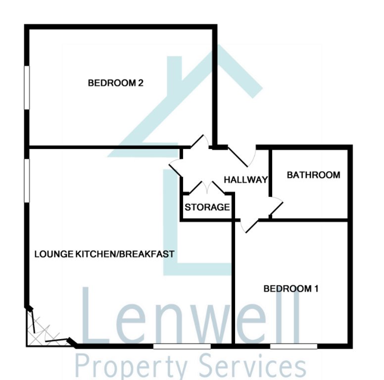 2 Bedrooms  to rent in Two Bedroom, Pearson Way, Mitcham - Ref: P0724 CR4