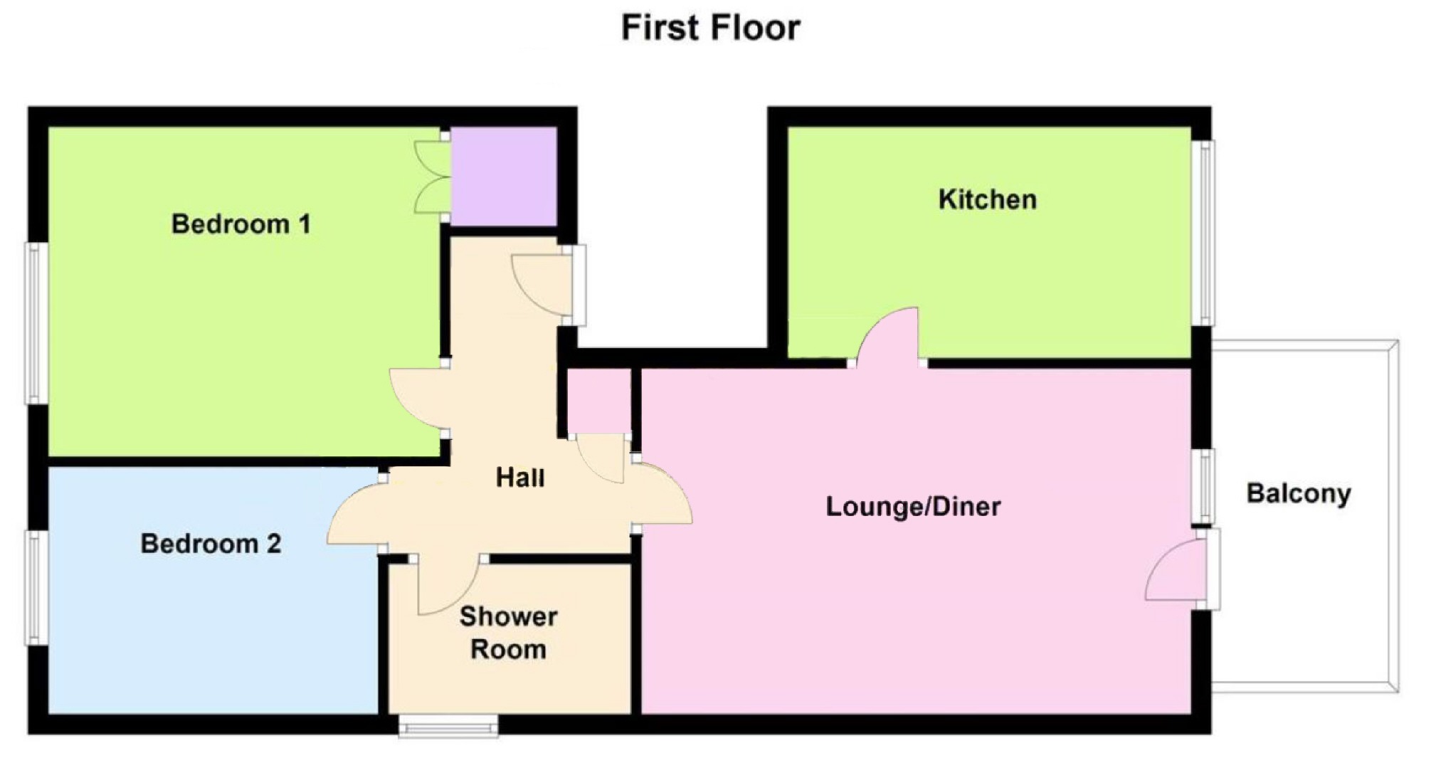 2 Bedrooms Flat for sale in Upper Church Road, Weston-Super-Mare BS23