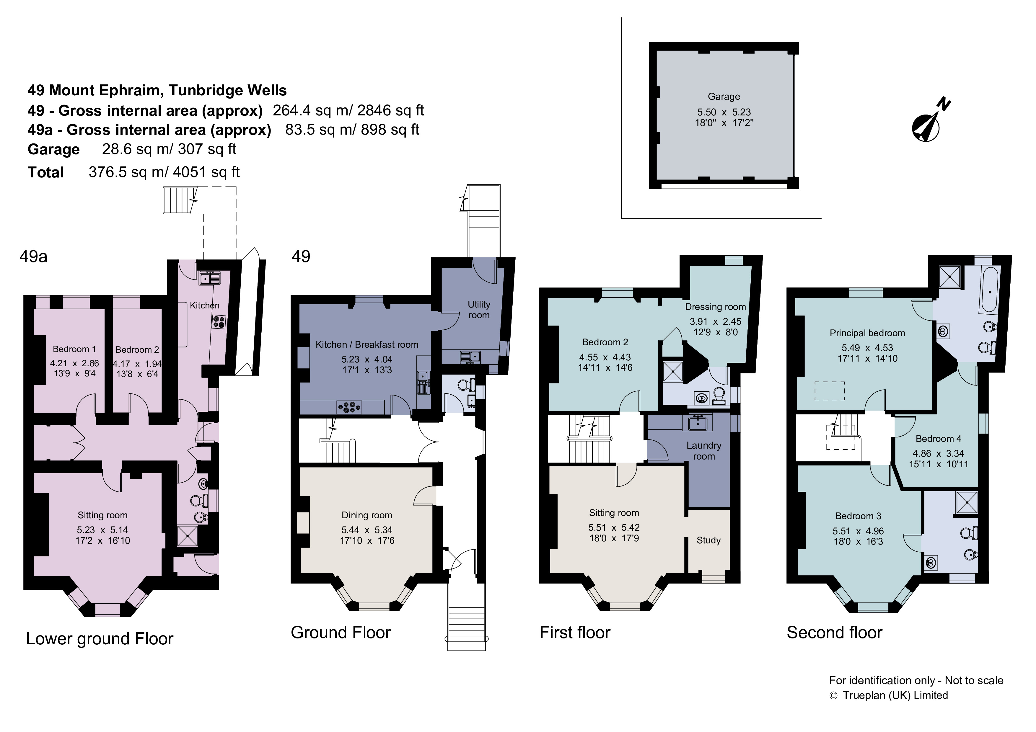49&49a, Mount Ephraim, Kent floorplan