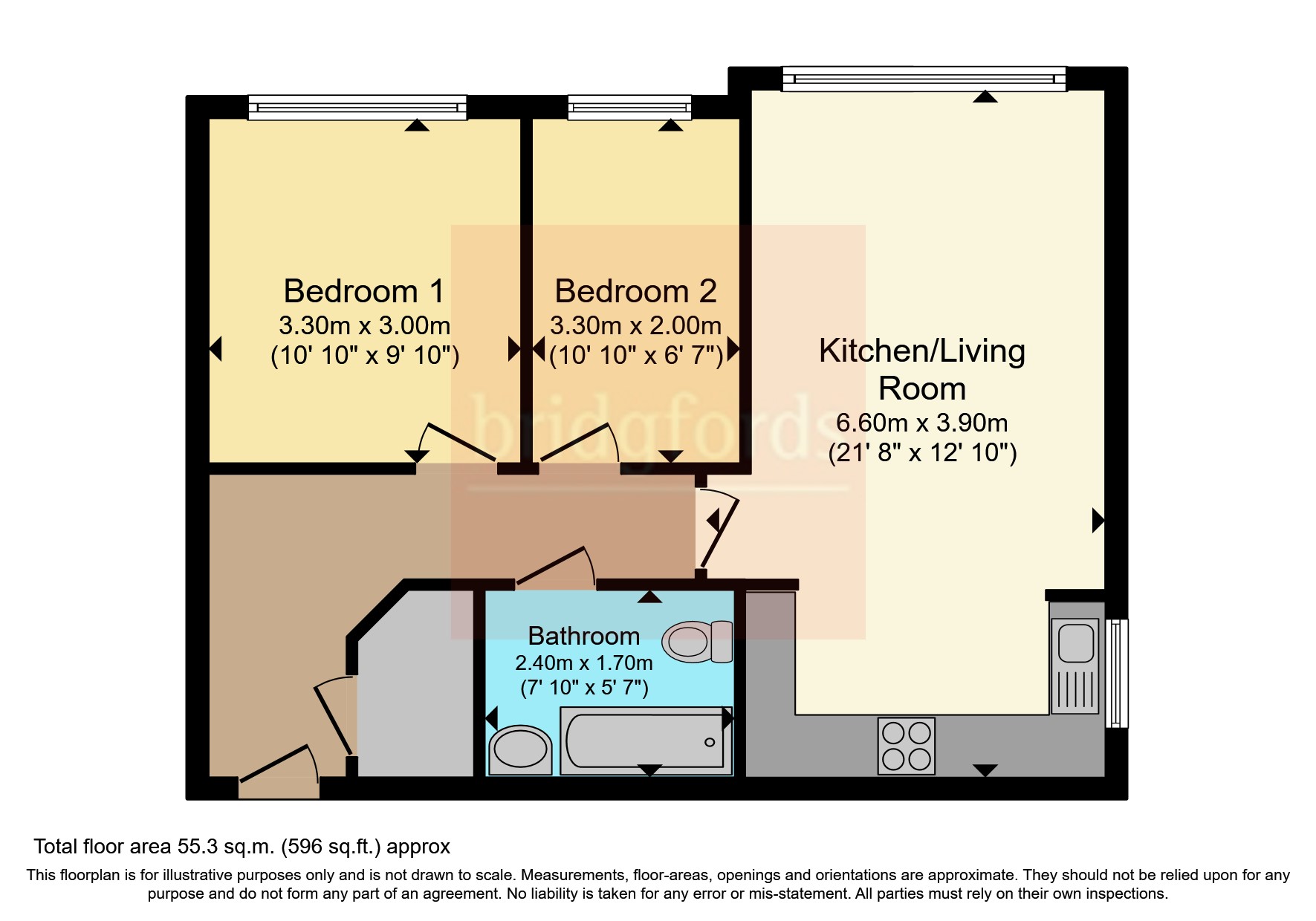15 Windsor Court,, Wordsworth Road, Manchester floorplan