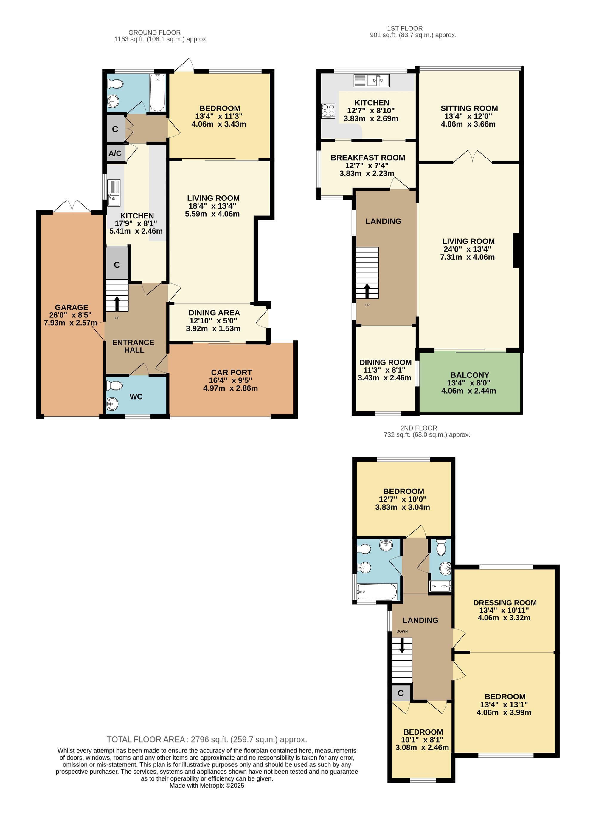 3 Sedgemead, Southampton floorplan