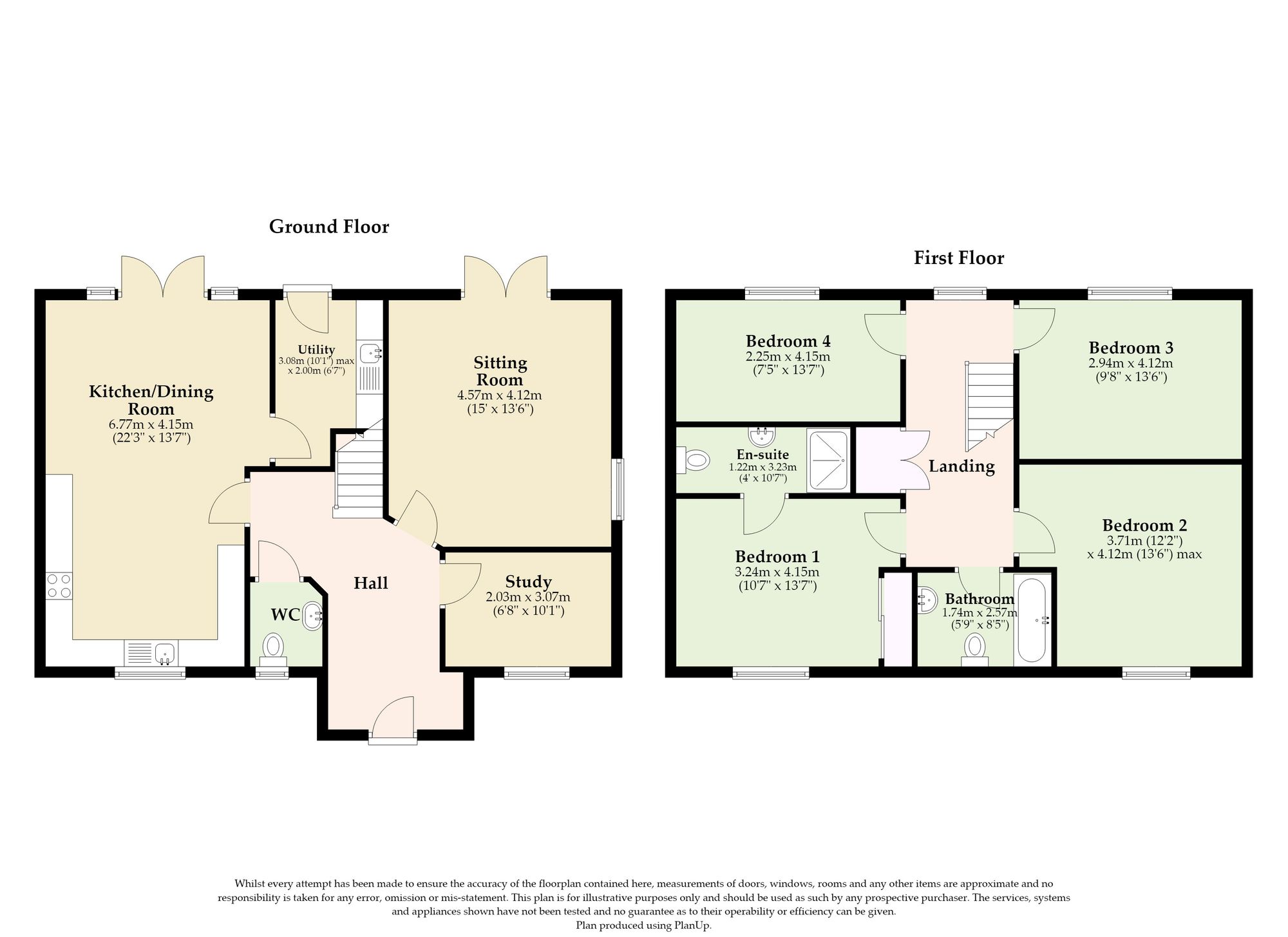 Plot 1 Lockwood Way, Thorndon floorplan