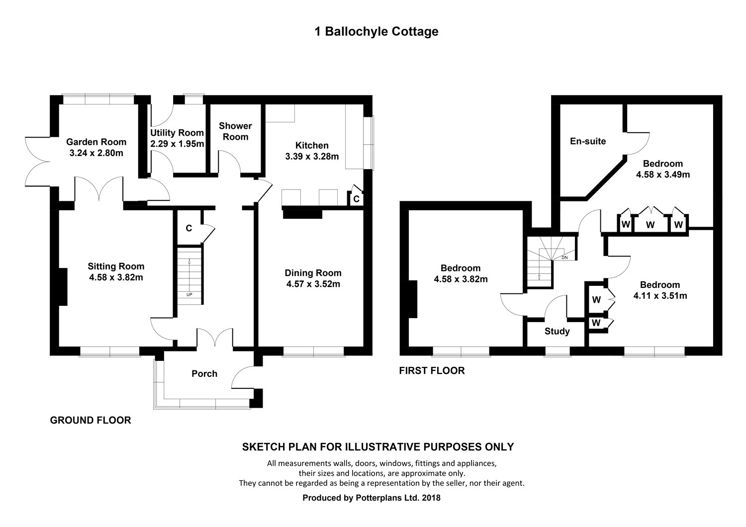 3 Bedrooms Detached house for sale in Ballochyle Cottage, Sandbank, Dunoon, Argyll And Bute PA23