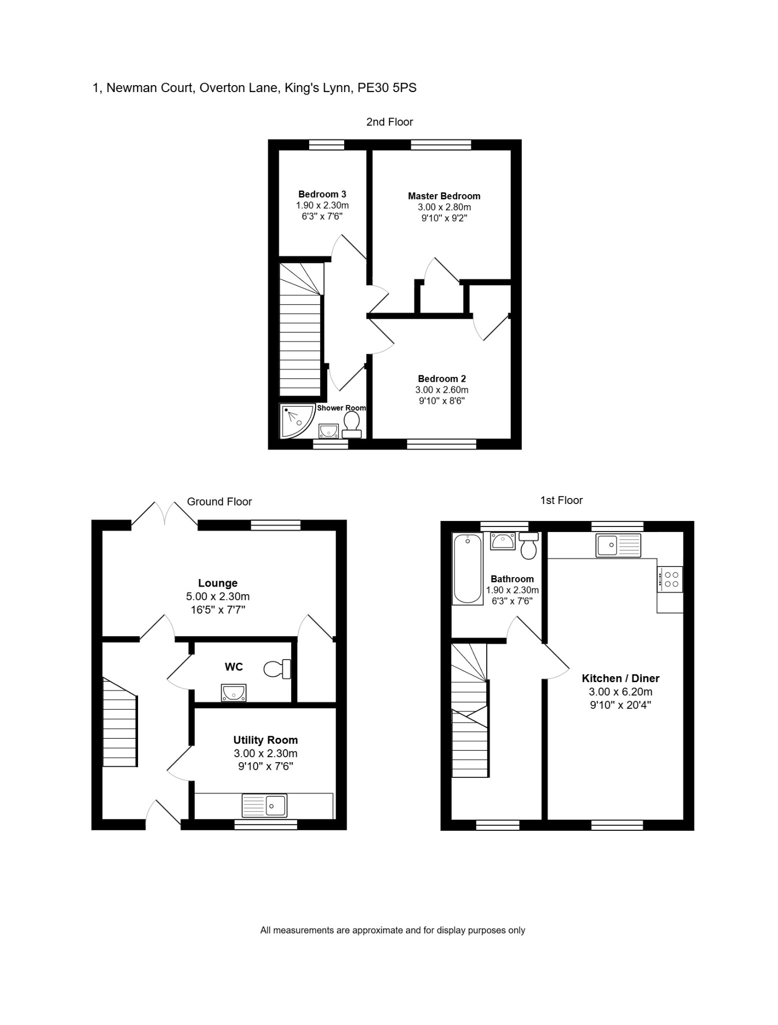 1 Newman Court, Overton Lane, King's Lynn floorplan