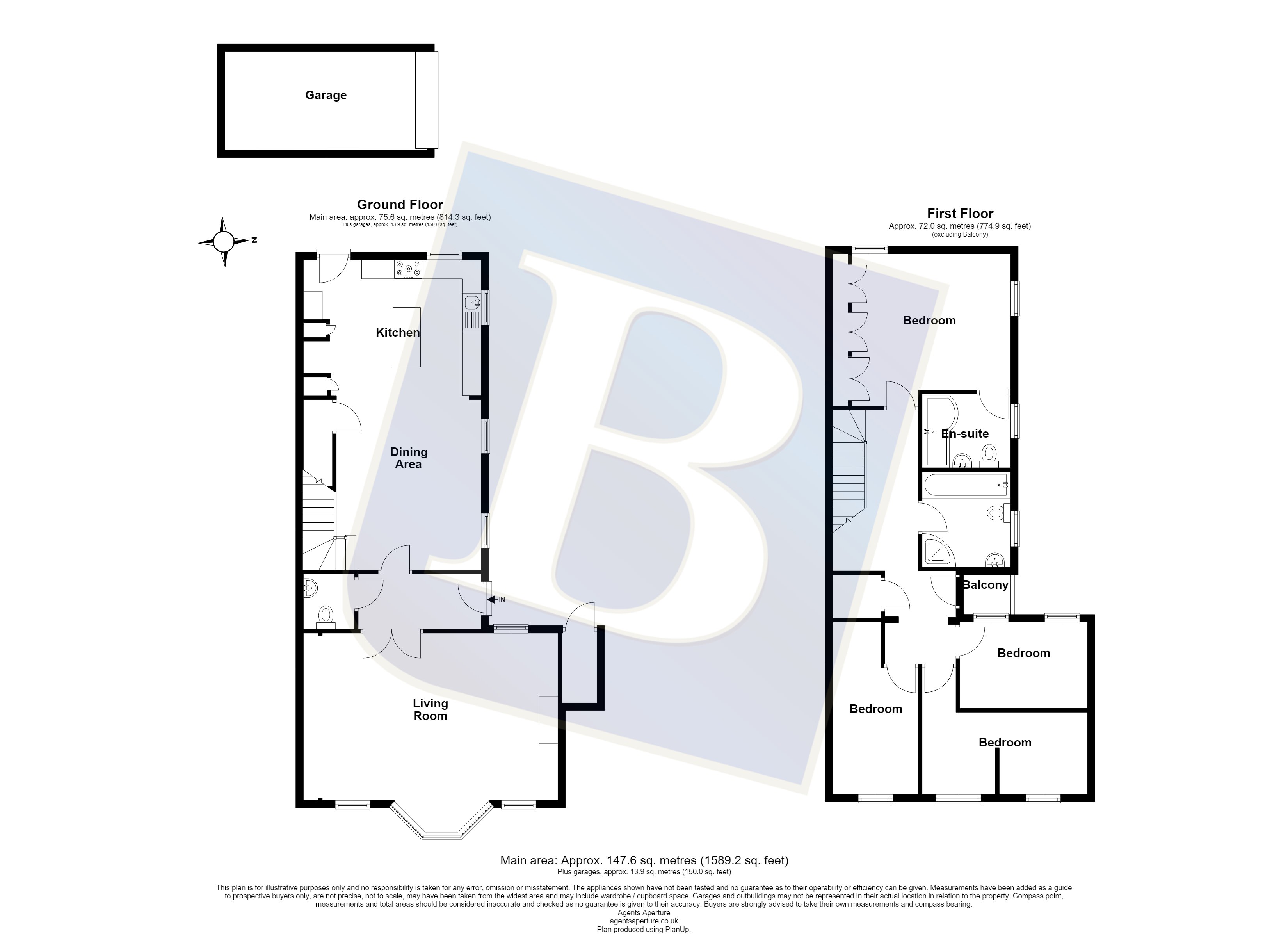 44, The Mall, Hornchurch floorplan