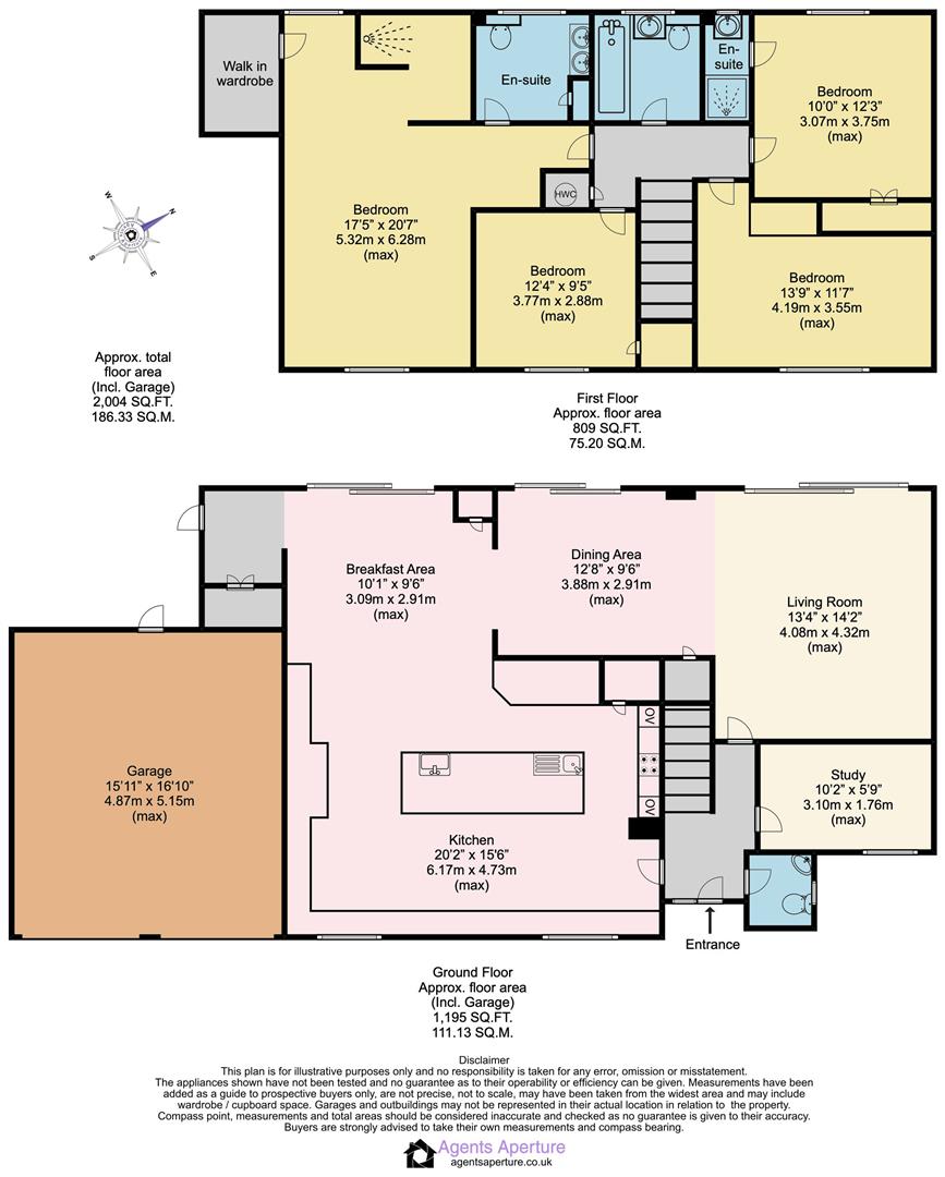 43, Redhill Wood, New Ash Green floorplan
