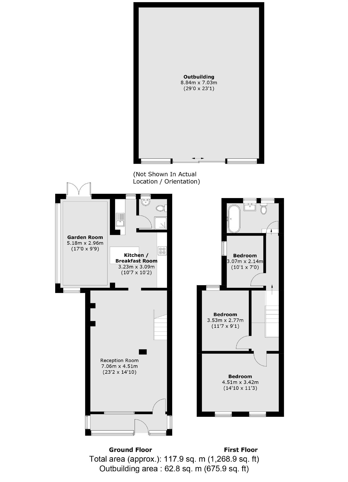 137, Staines Road East, Sunbury-On-Thames floorplan