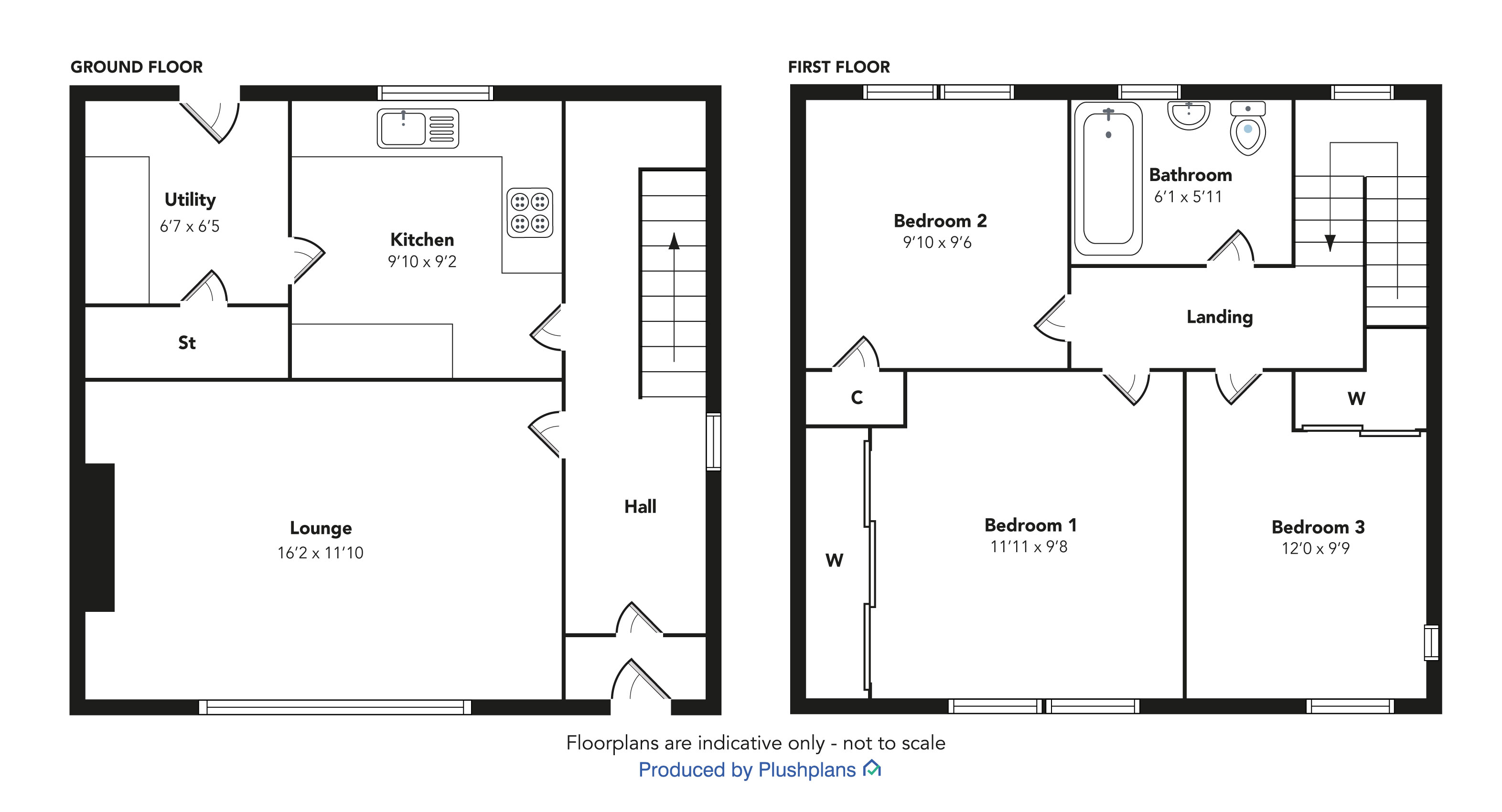 12, Waverley Gardens, Johnstone floorplan