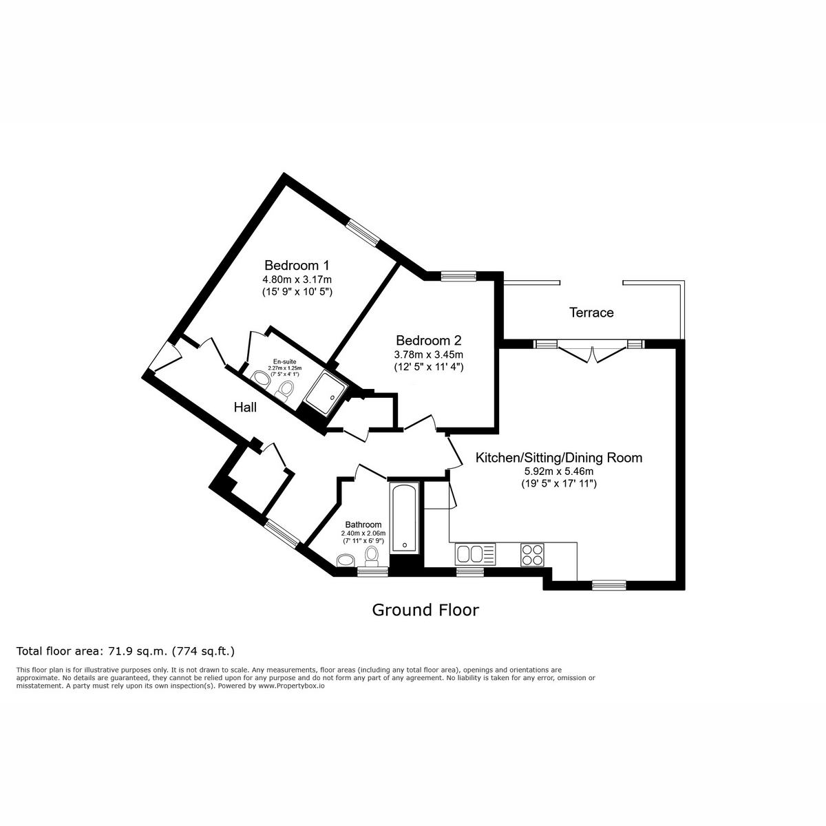 112, Brocade Road, Andover floorplan