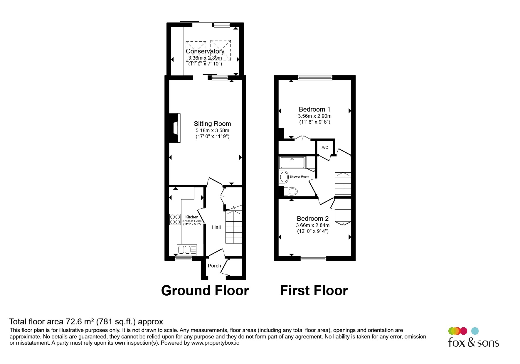 11, The Grange, Lewes floorplan