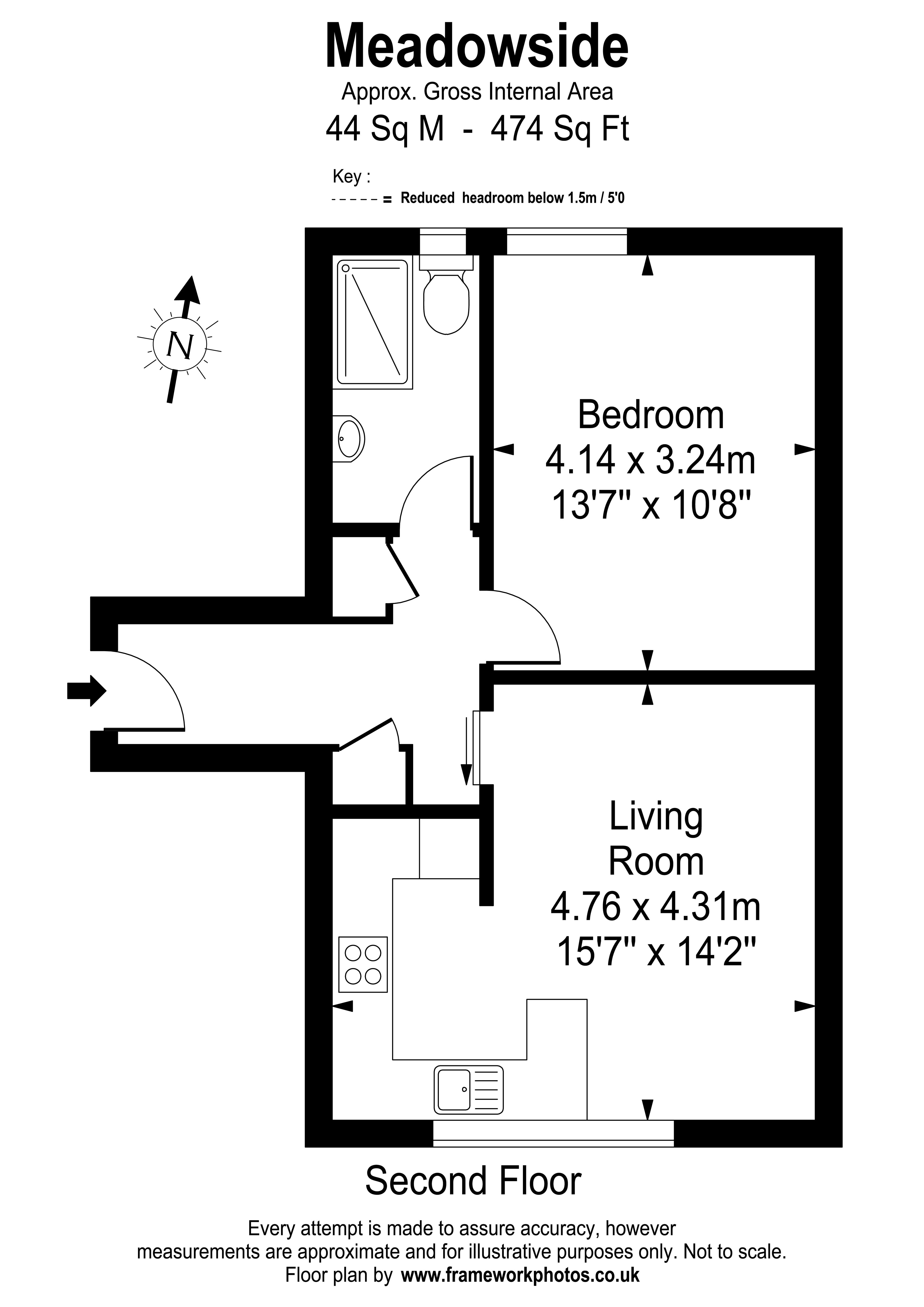 Cambridge Park, Twickenham floorplan