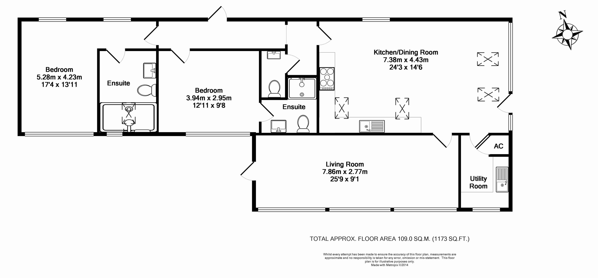 2, Upper Court, Banbury floorplan
