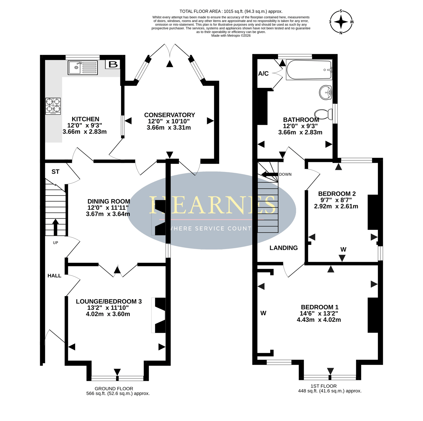 57, Shillito Road, Poole floorplan