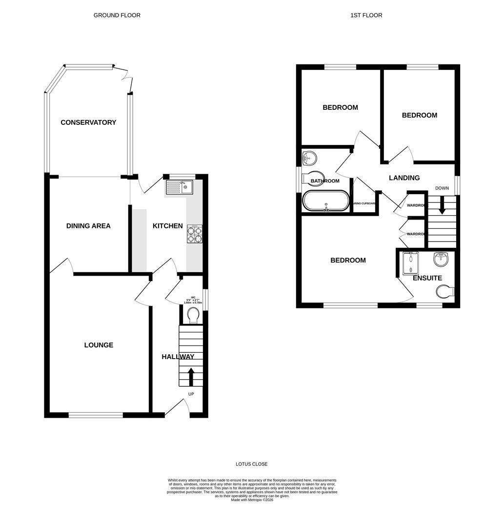 Lotus Close, Ipswich floorplan