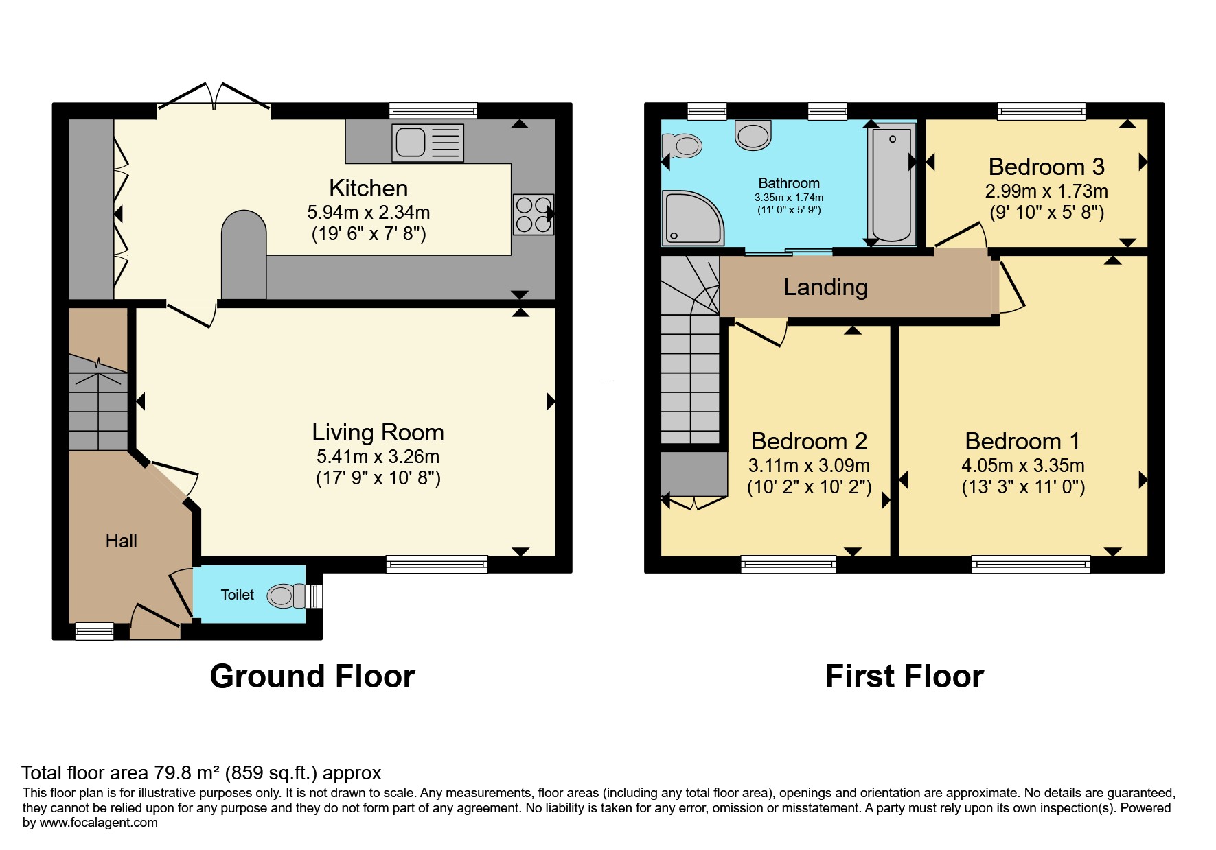 16, Booth Avenue, Colchester floorplan