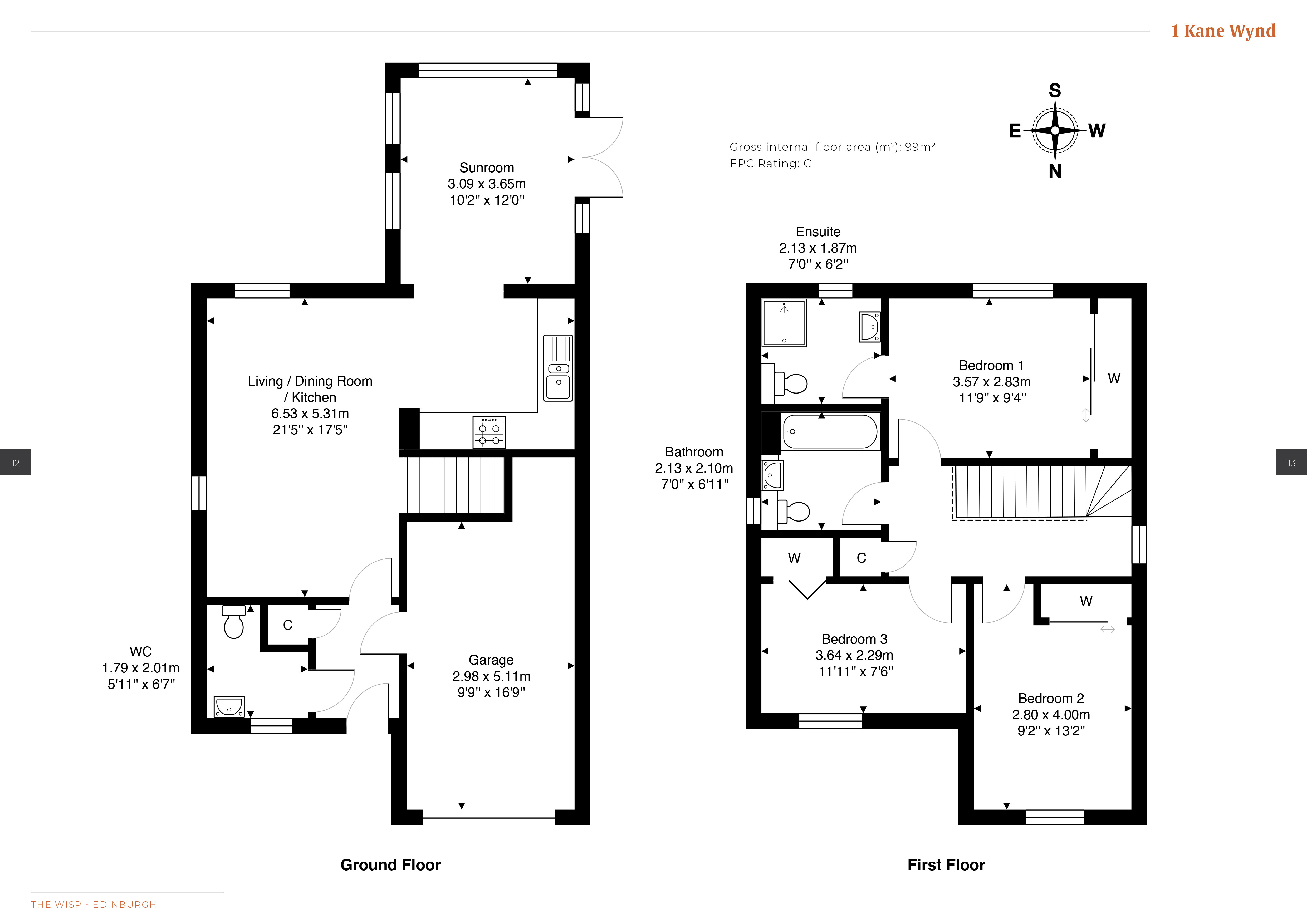 Kane Wynd, Edinburgh floorplan