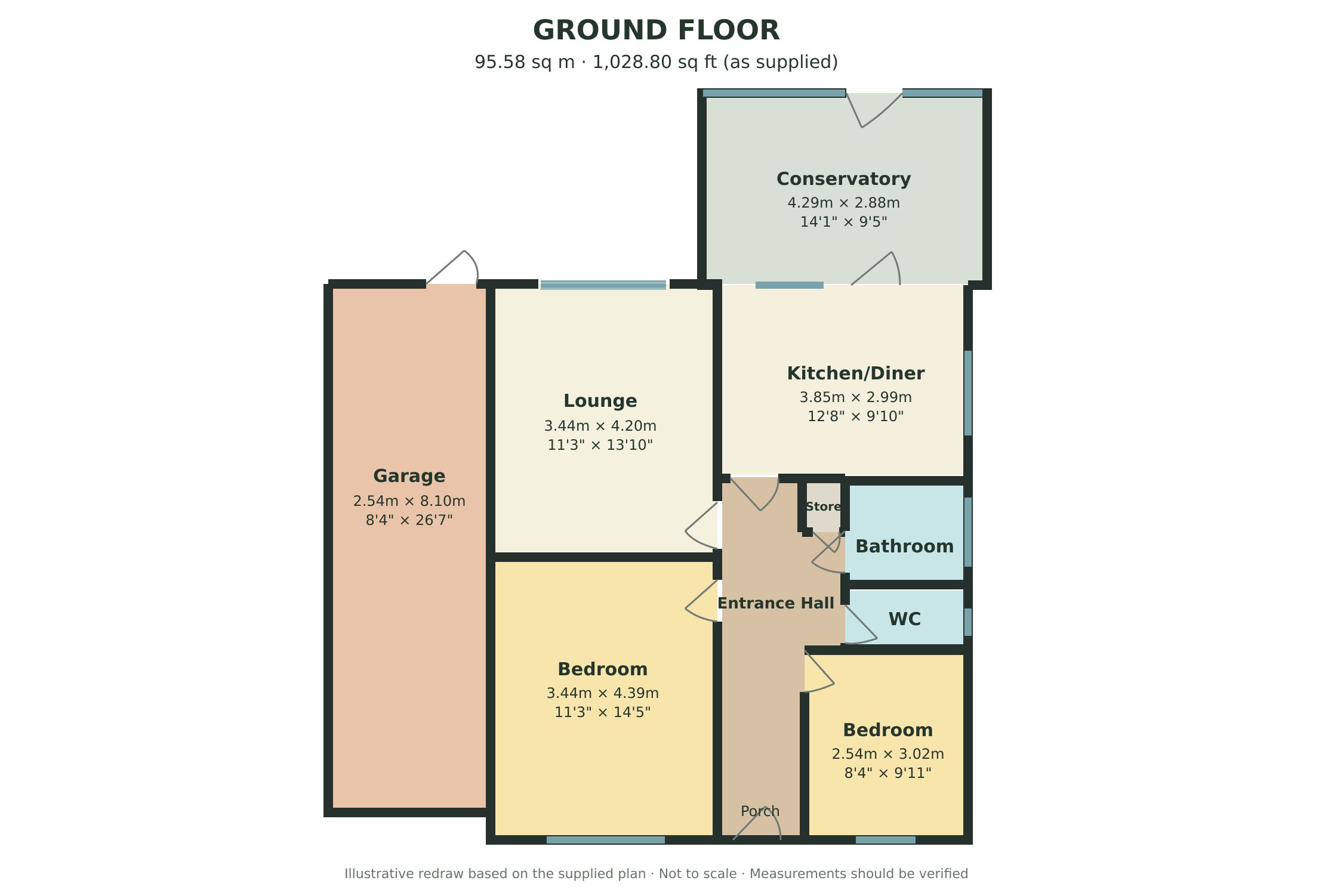 13 Greenhill Gardens, Ramsgate floorplan
