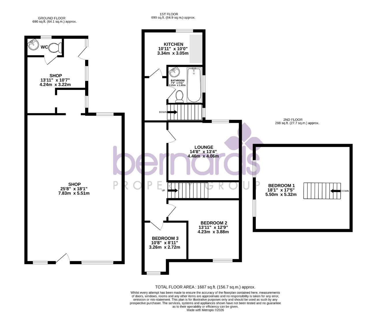 289, Copnor Road, Portsmouth floorplan