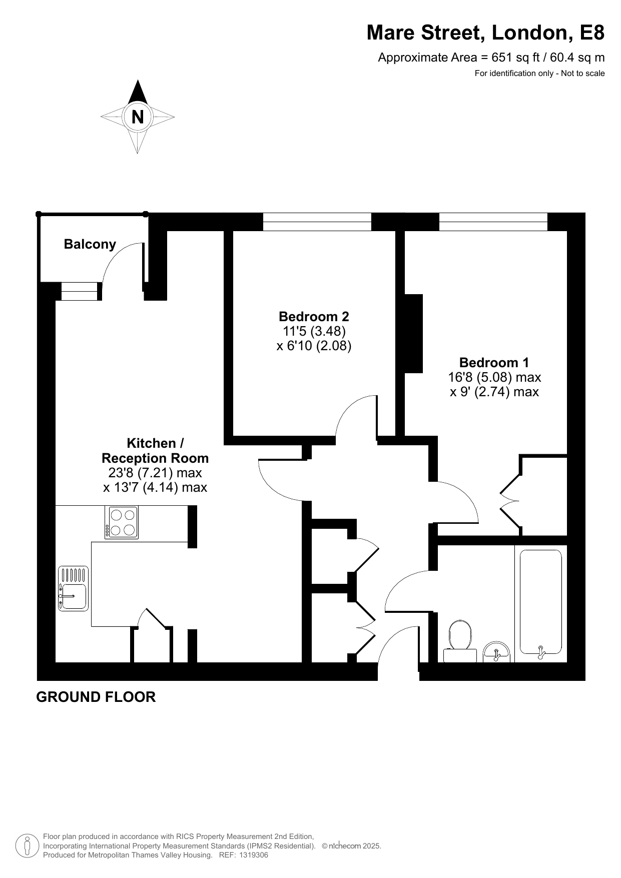 Cordwainer House 43 Mare Street, Hackney floorplan