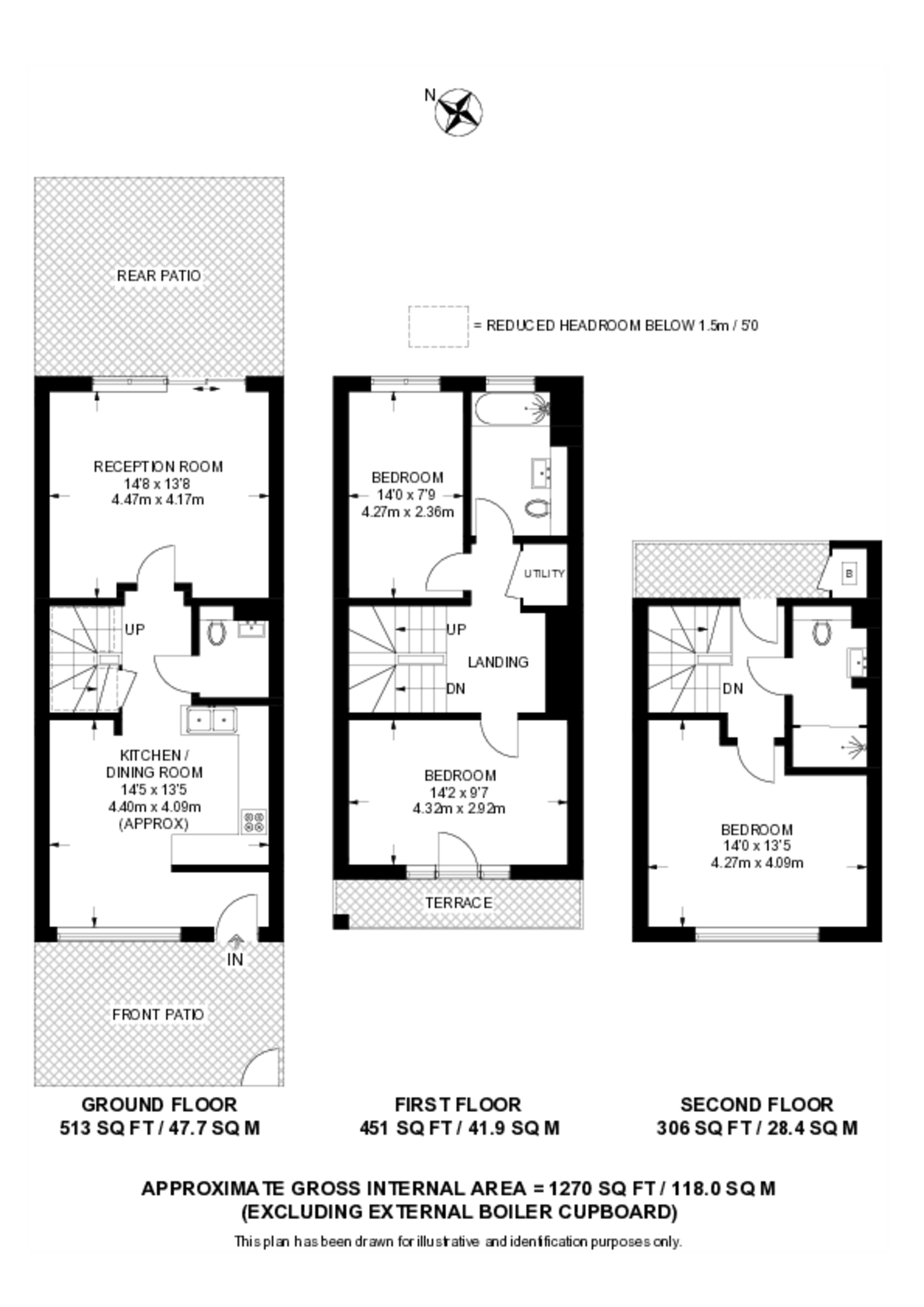 Brentwater Terrace, Hanwell floorplan