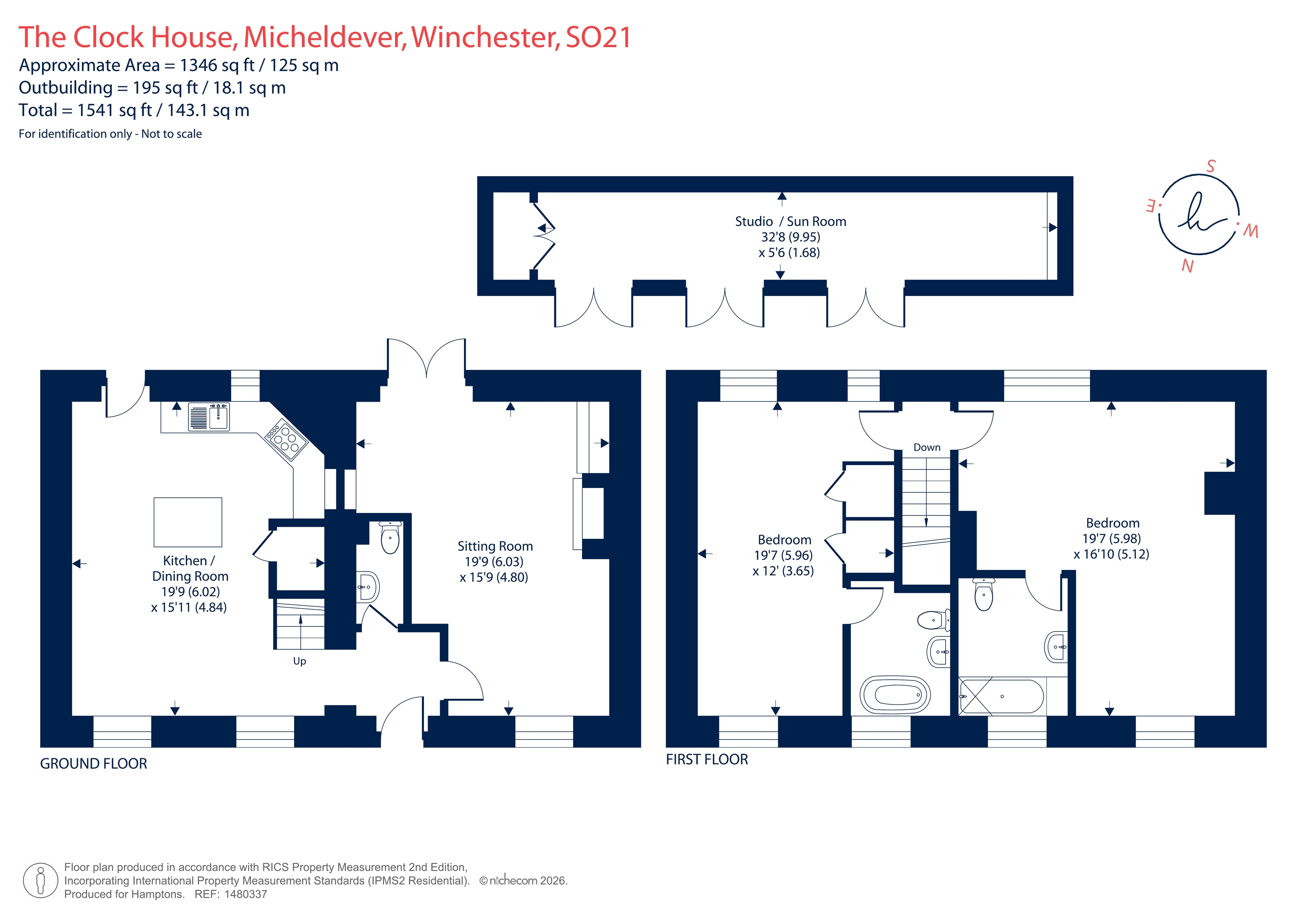 2, The Clock House, Stratton Park, Micheldever floorplan
