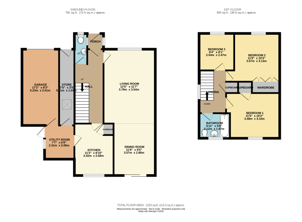 Chichester Walk, Wimborne floorplan