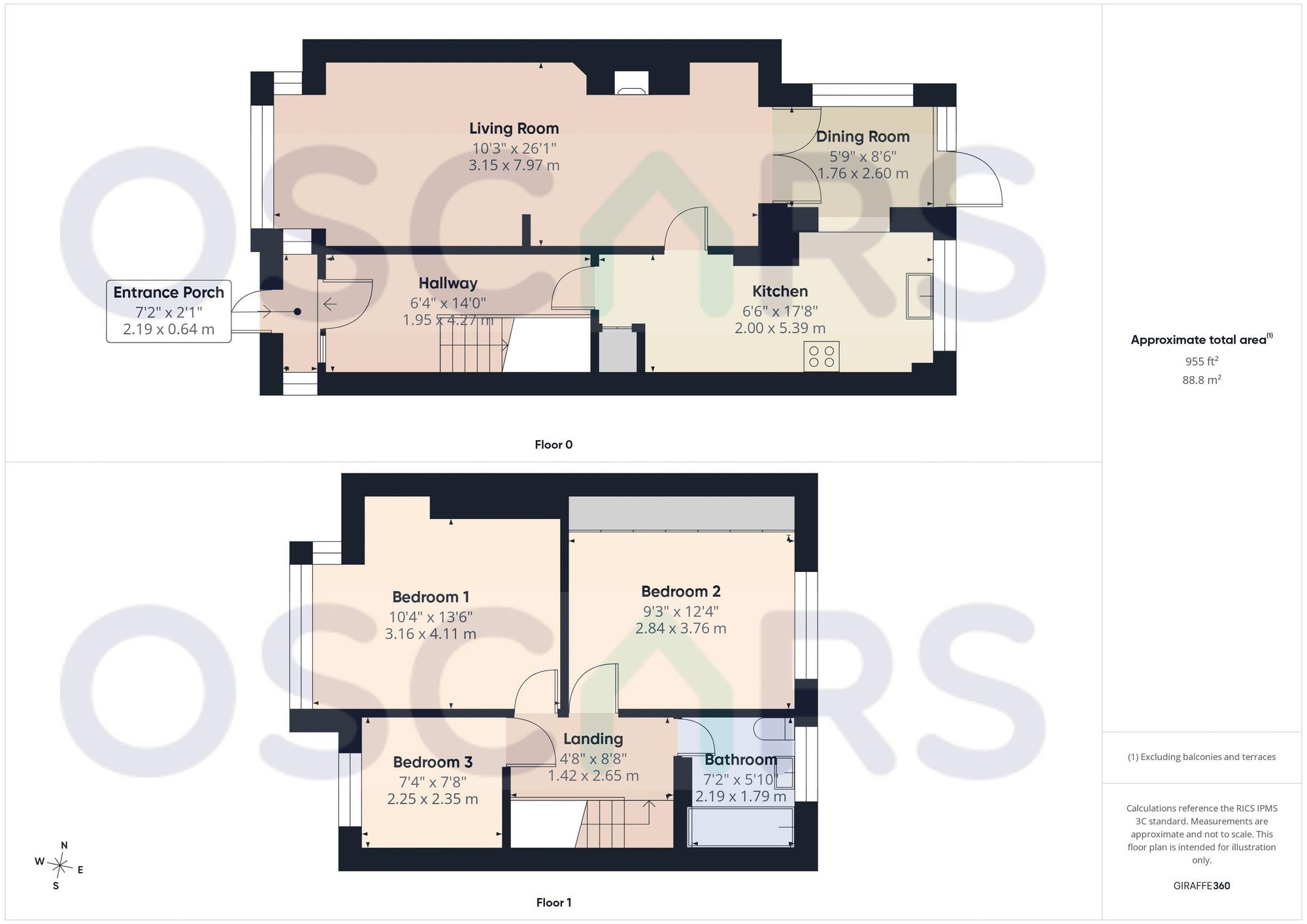 118 First Lane, Hessle floorplan