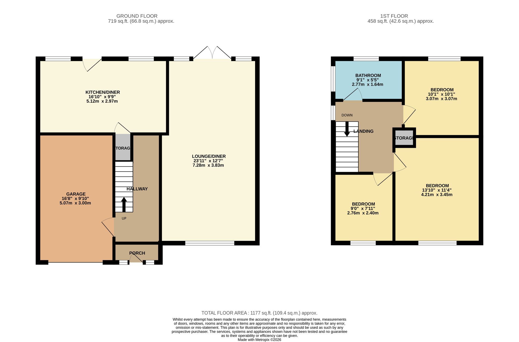 32 Thompson Avenue, Warrington floorplan