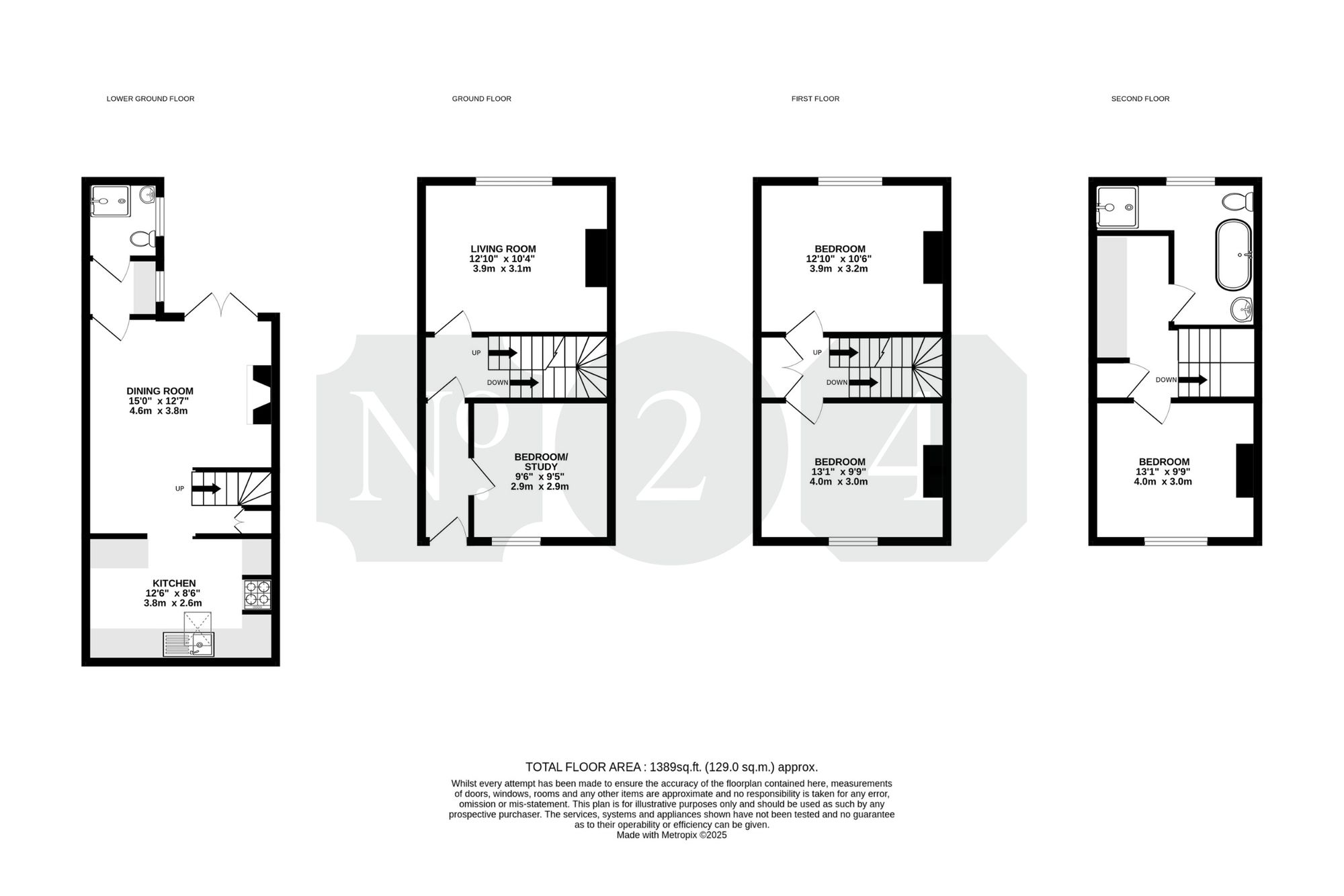 Lansdown Place, Lewes floorplan