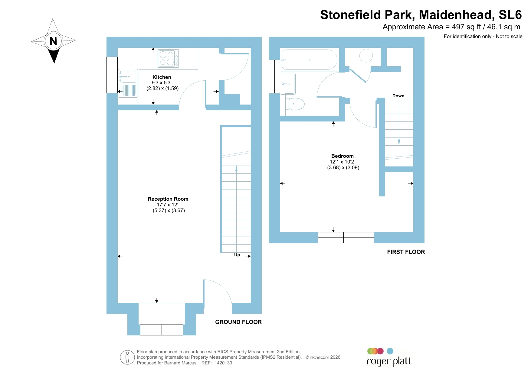 13, Stonefield Park, Maidenhead floorplan