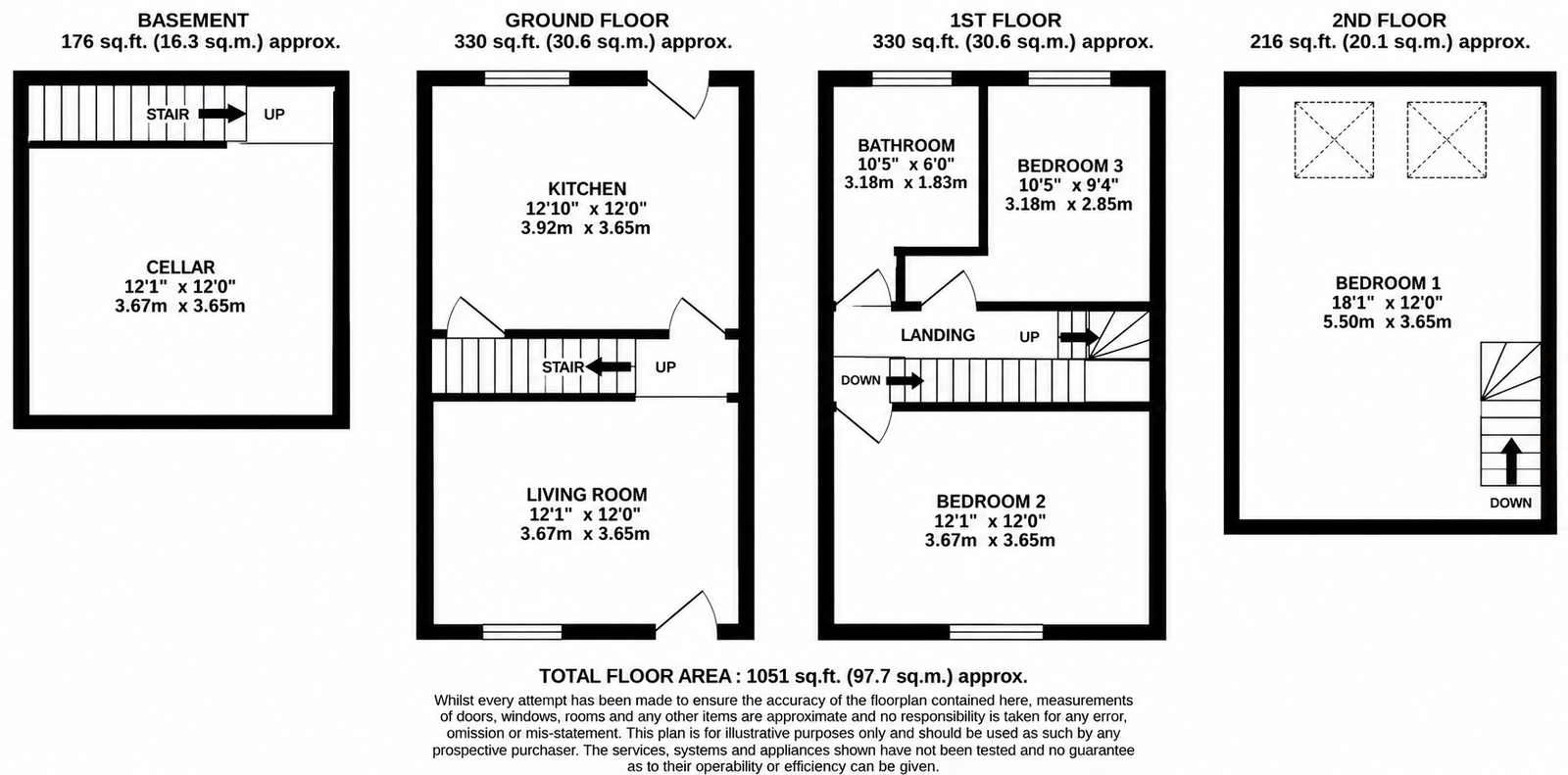 63, Blenheim Road, Barnsley floorplan